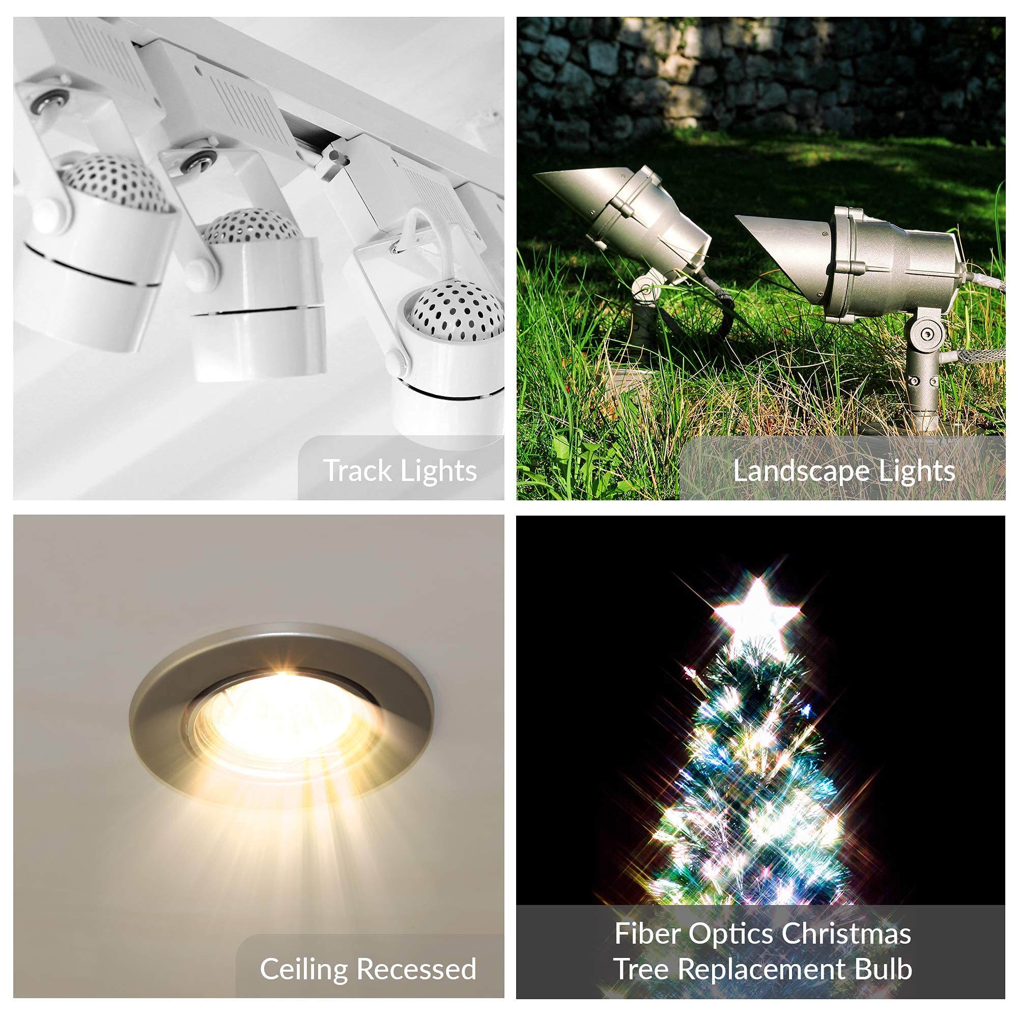 Simba Lighting MR11 Halogen 20W Spotlight Bulbs, 6 Pack, GU4 Bi-Pin Base, Warm White 2700K, Dimmable, Glass Cover