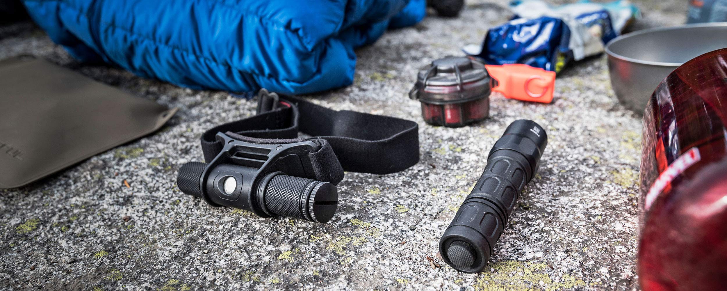 Surefire Minimus Variable Output Led Headlamp With Maxvision Reflector, Black