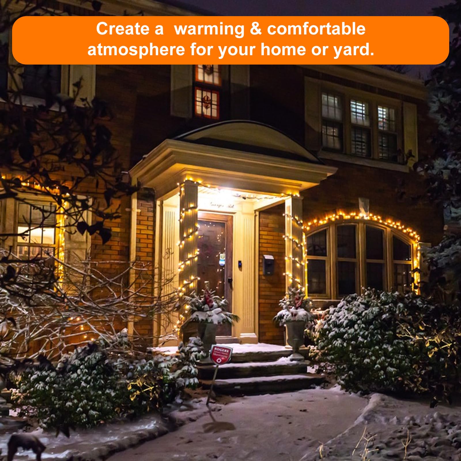 Jaenmsa PAR38 Halogen Flood Light Bulbs 72W Dimmable Warm White 2800K E26 Base 3420 Lumens, 2-Pack for Indoor/Outdoor Use
