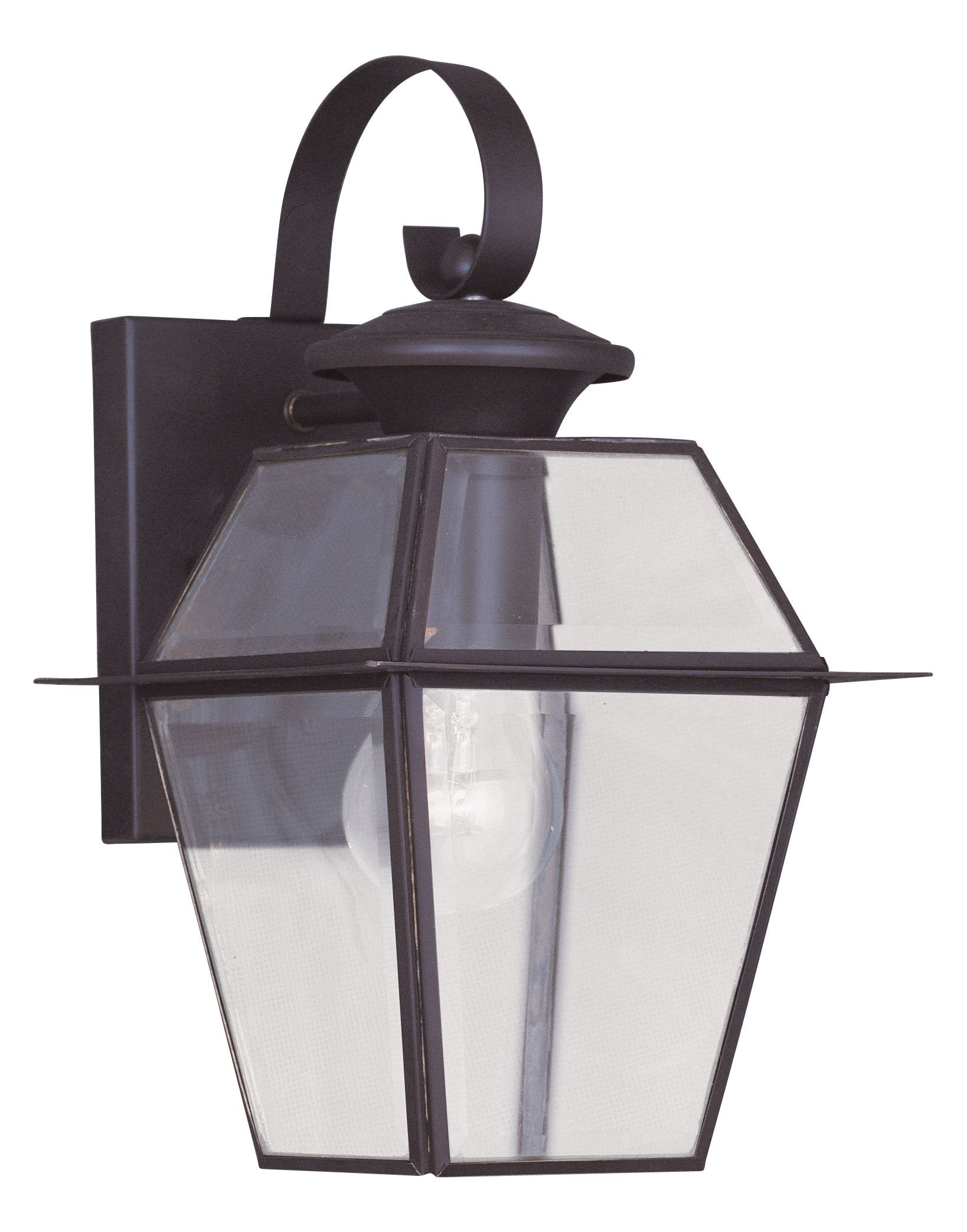 Livex Lighting 2181-07 Westover 1-Light Outdoor Wall Lantern, Bronze