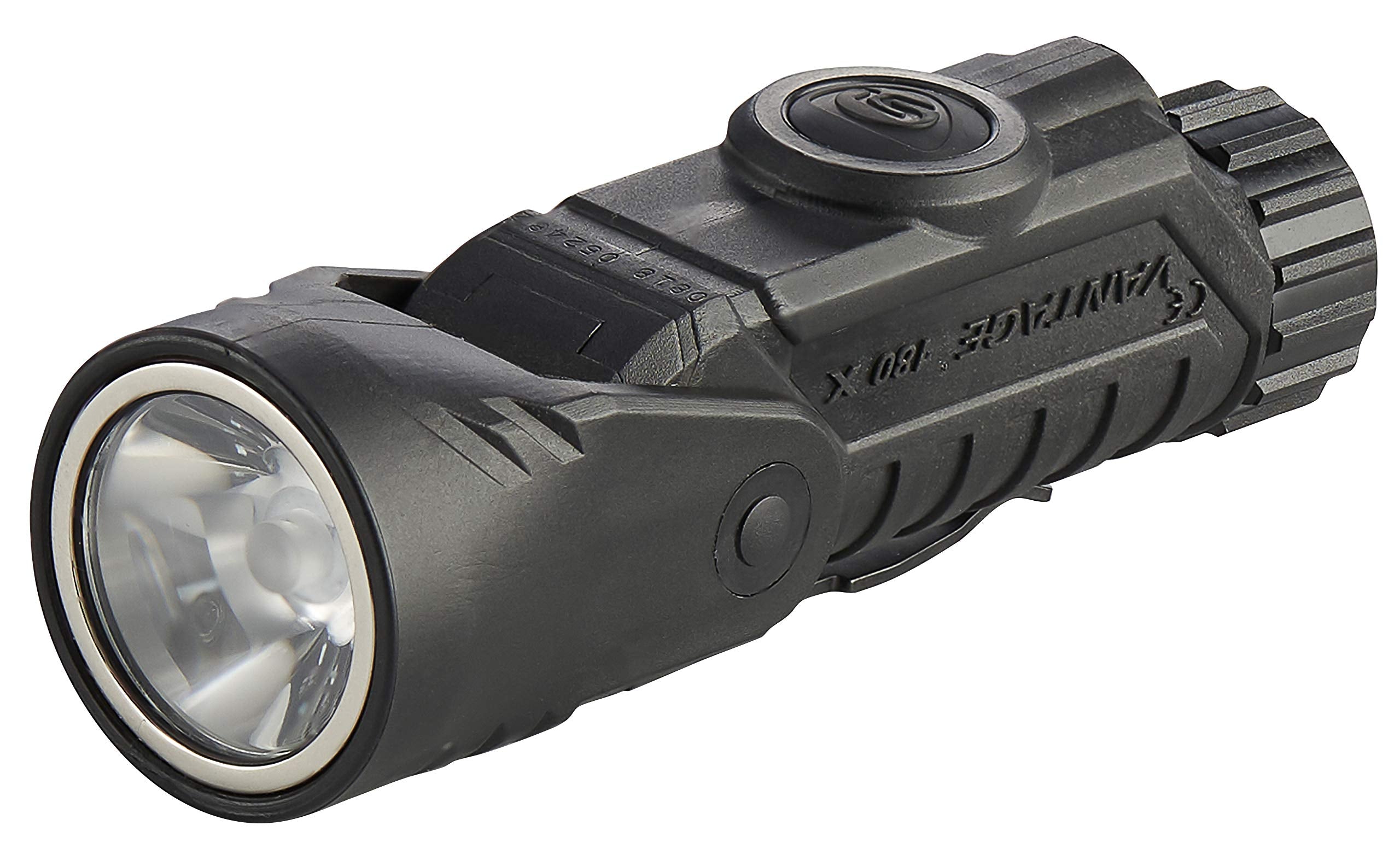 Streamlight Vantage 180 X Firefighter Flashlight with Helmet Bracket, Black, Model 88903, Standard Size