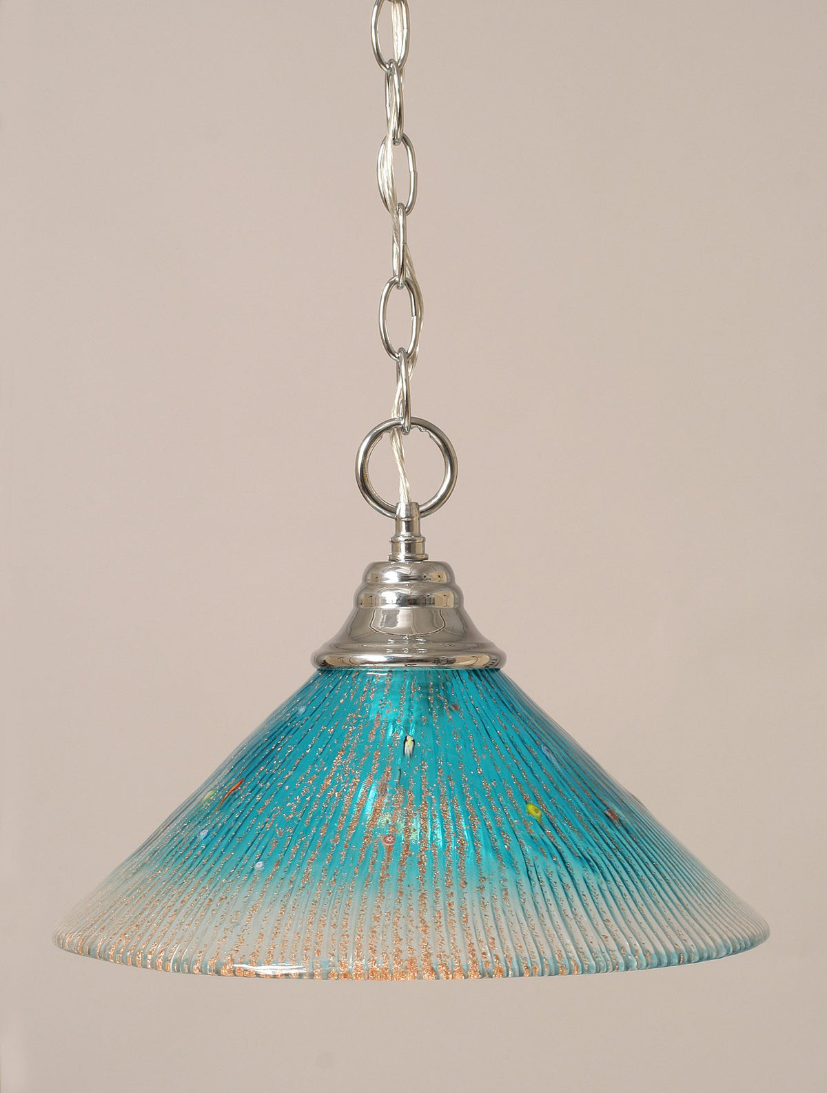 Toltec Lighting 1 Light Pendant In Chrome (10-Ch-448)
