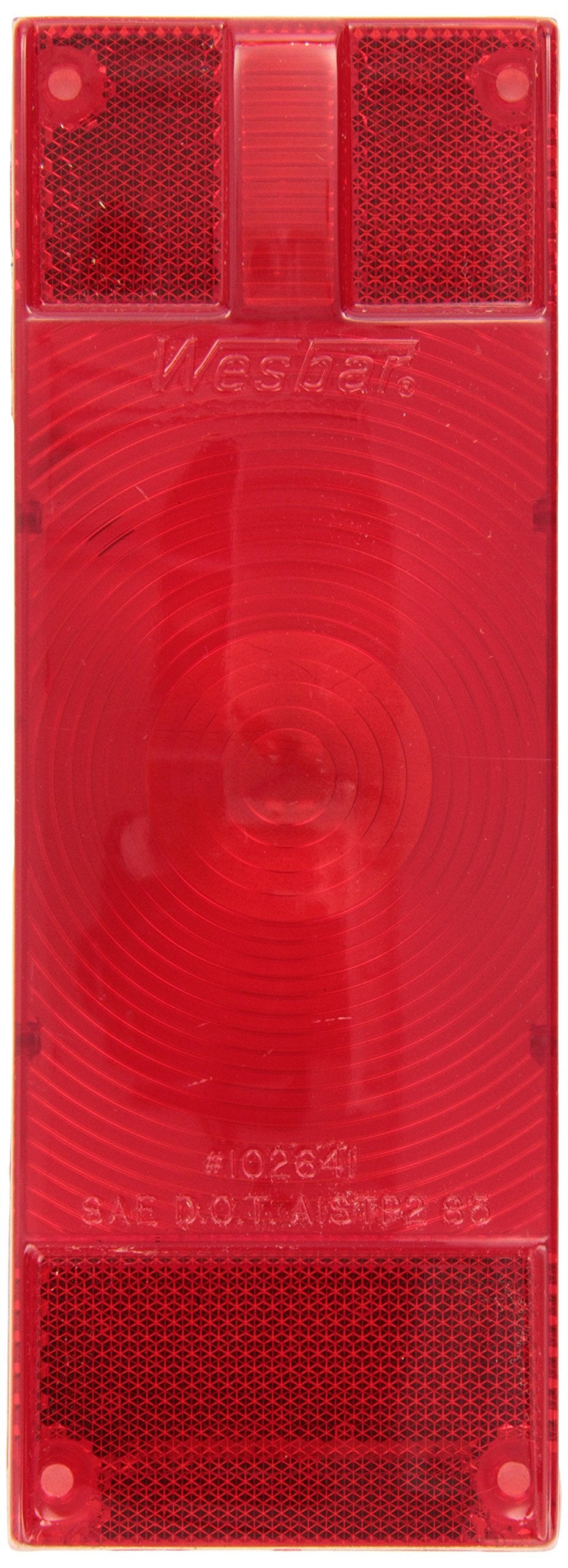 Wesbar 102641 Trailer Light Lens