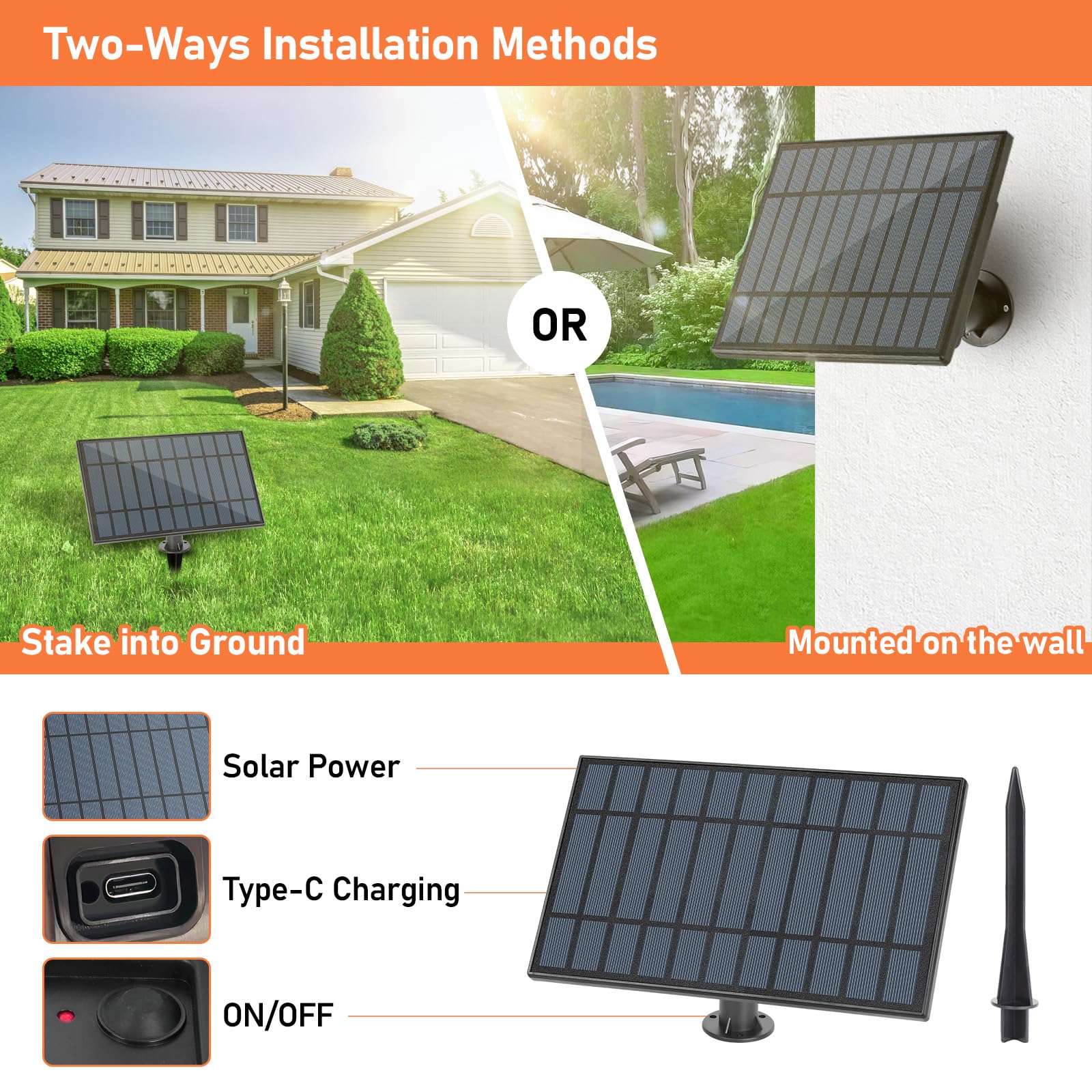 Bosceos Solar Outdoor String Lights Waterproof, 80Ft Solar Powered String Lights For Outside With Shatterproof Bulbs, Dimmable S