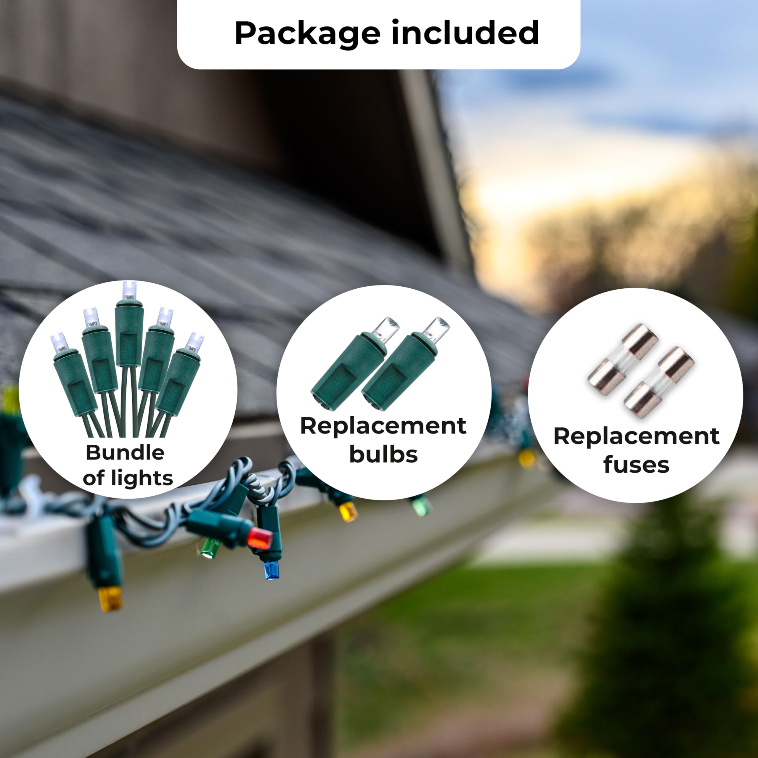 Holiday Essence 60 LED Mini Christmas Lights, Cool White, Green Wire, Indoor/Outdoor, Model YOS60/2SW