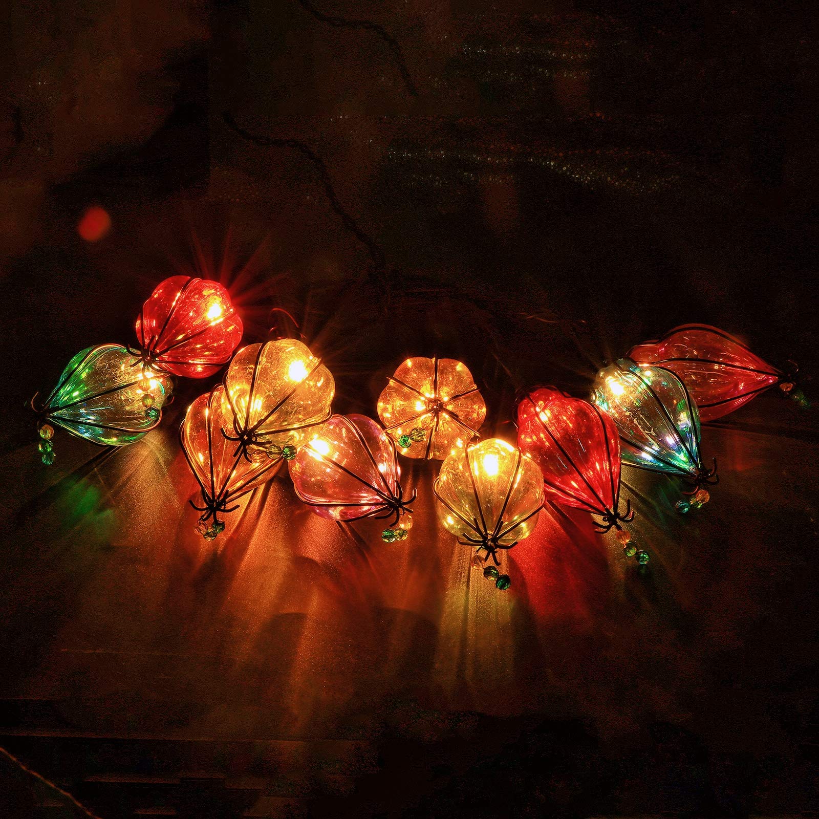 Vigdur Decorative String Lights - 10 Bulbs, Connectable, Indoor/Outdoor, Multicolor, Model Vigdur-4213751