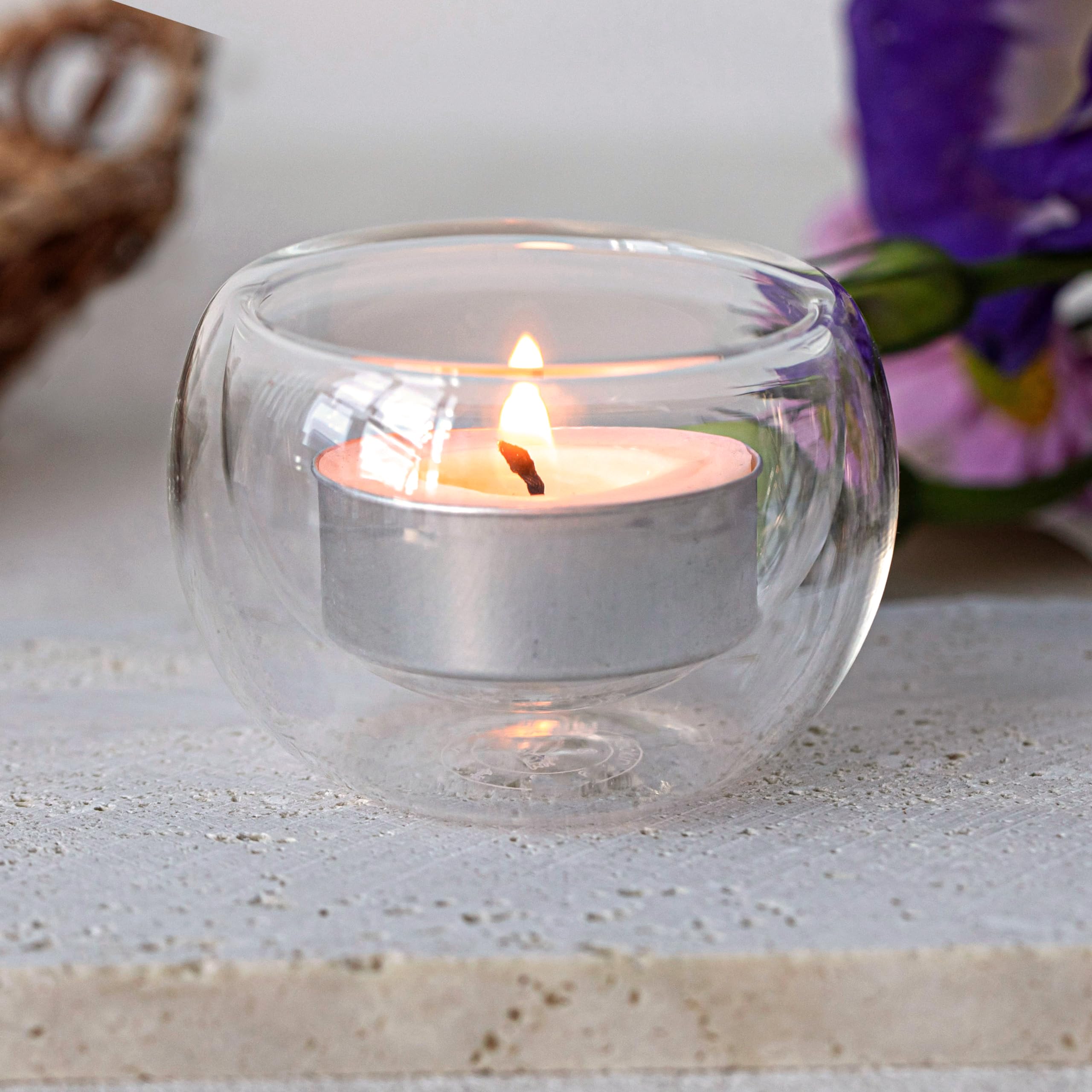Parnoo White Tea Light Candles, 100 Pcs – 4.5-Hour Long Burn Time Small Candles, No Soot, Unscented With Cotton Wick In Metal Cups – Bulk Pack Of Candles For Romantic Dinners, Weddings, Spas, & Hotels