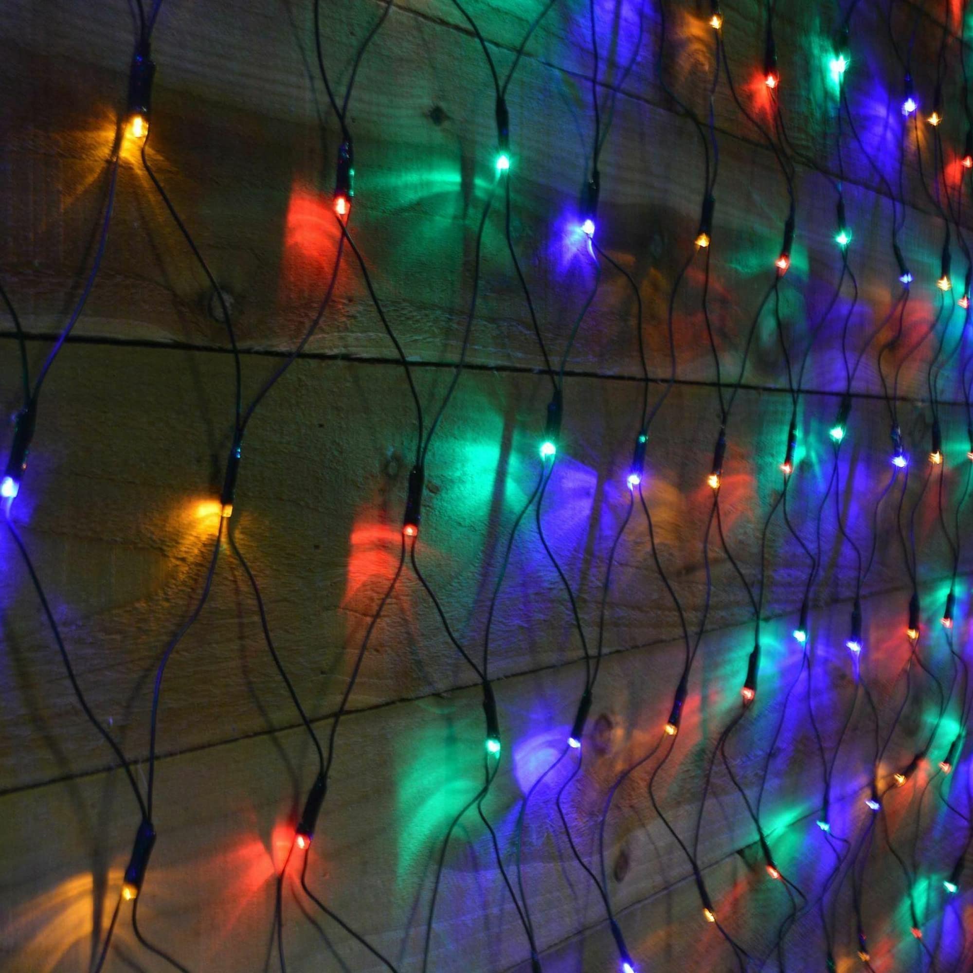TW SHINE Christmas Lights Outdoor, 200 LED, Waterproof Net Lights, 9.8FT x 6.6FT, Multicolor, Model HB-200WCOI