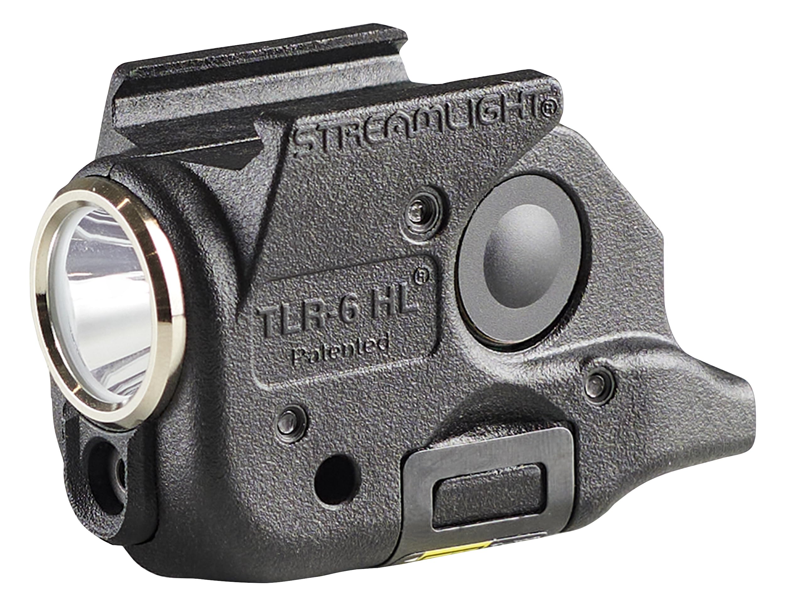 Streamlight 69345 TLR-6 HL 300-Lumen Rechargeable Tactical Weapon Light with Integrated Red Aiming Laser Designed Specially and Solely for Glock 43X/48 MOS Railed Models Only  Black