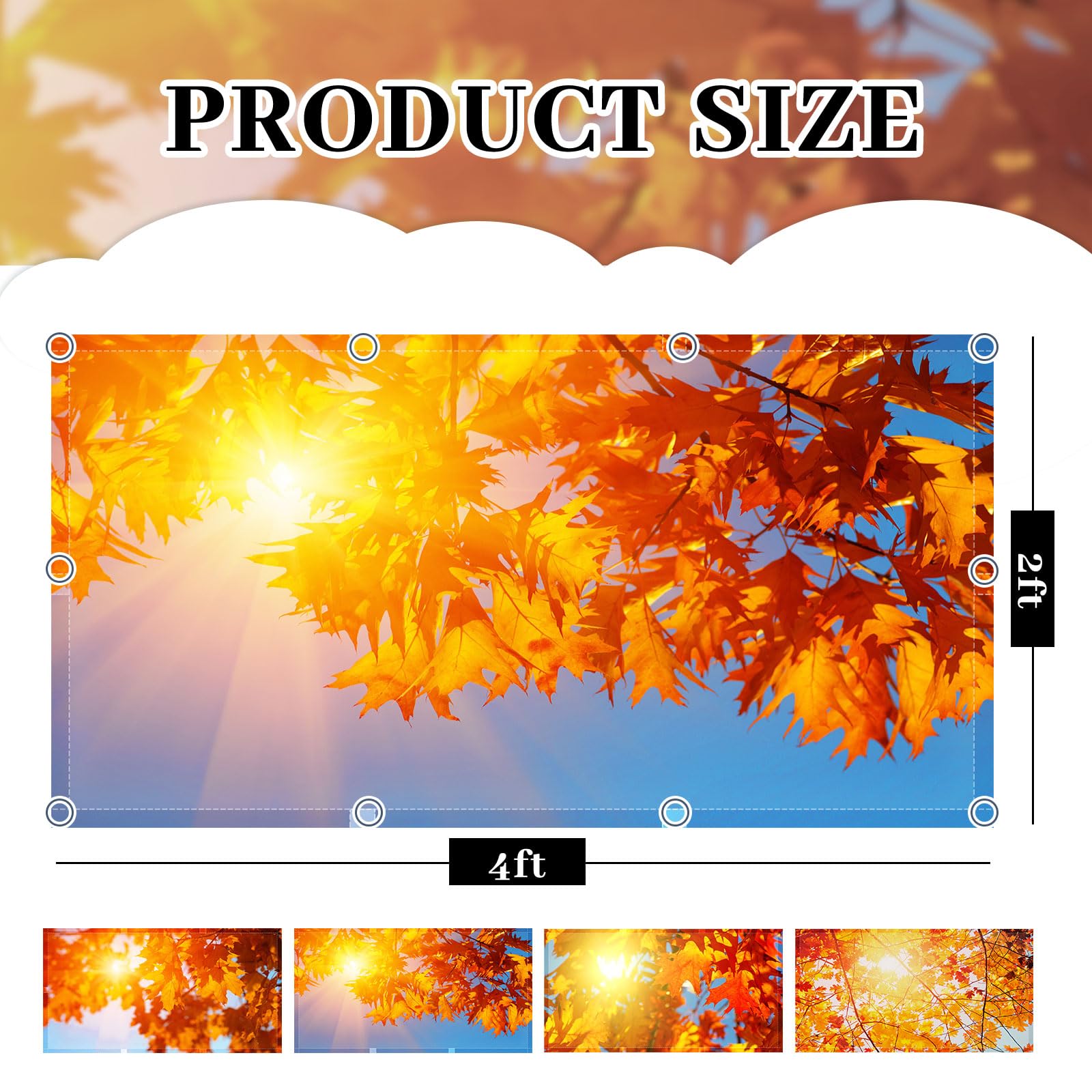 Roceei Pack Of 4 Fluorescent Light Covers For Ceiling Lights, 4 X 2 Ft, Magnetic Light Covers For Classroom Office Home School(M