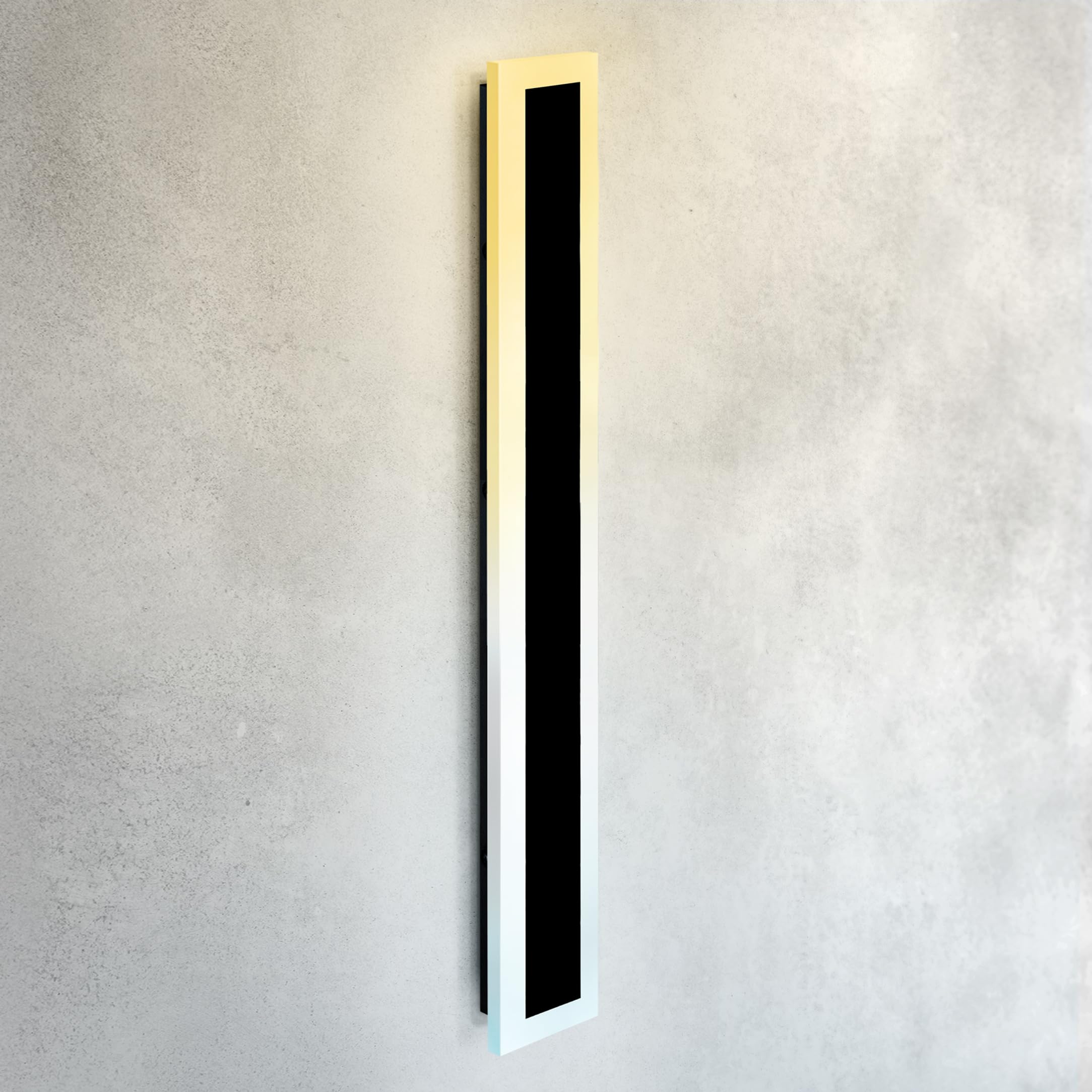 ASD LED Wall Light Fixture 36W 2980LM 3000K-5000K 48 Inch Black Model A-LWS27A-48D36BK Dimmable Waterproof Acrylic