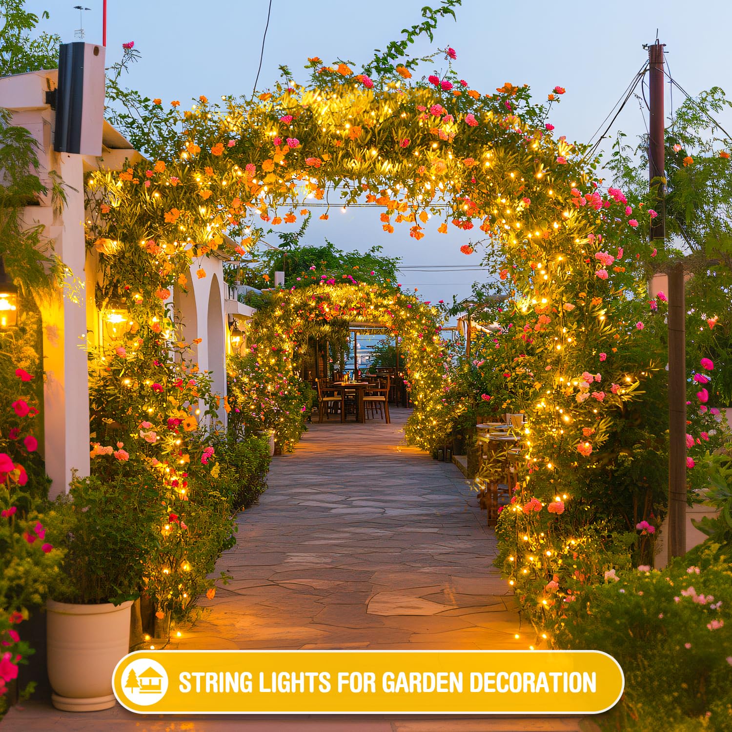 Jmexsuss Christmas Lights Outdoor: 132Ft 400 Led Christmas Tree Lights With Remote - Warm White Christmas String Lights Plug In