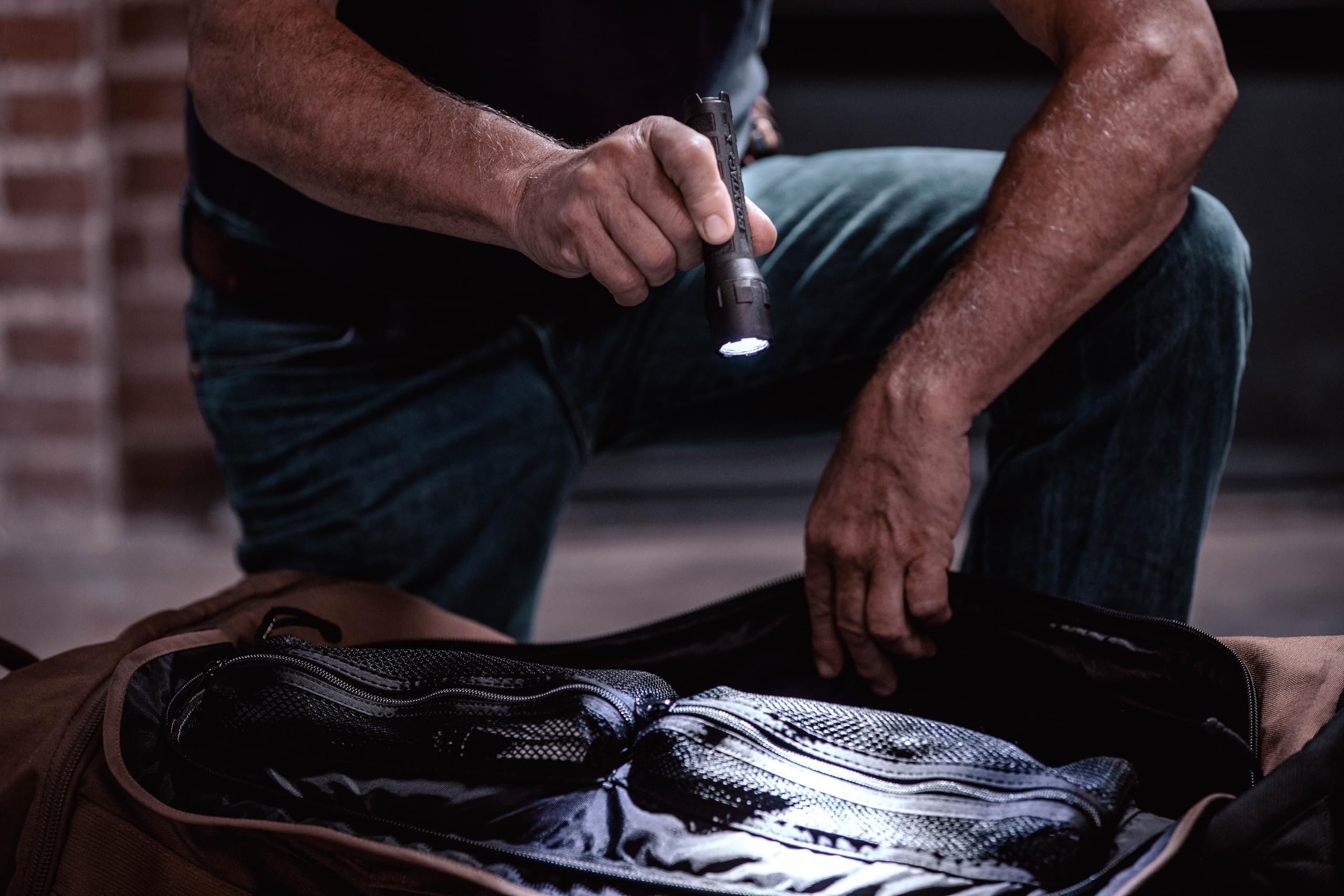 Streamlight 88610 Polytac X Usb 600-Lumen Multi-Fuel Professional Tactical Flashlight, Clear Retail Packaging, Black