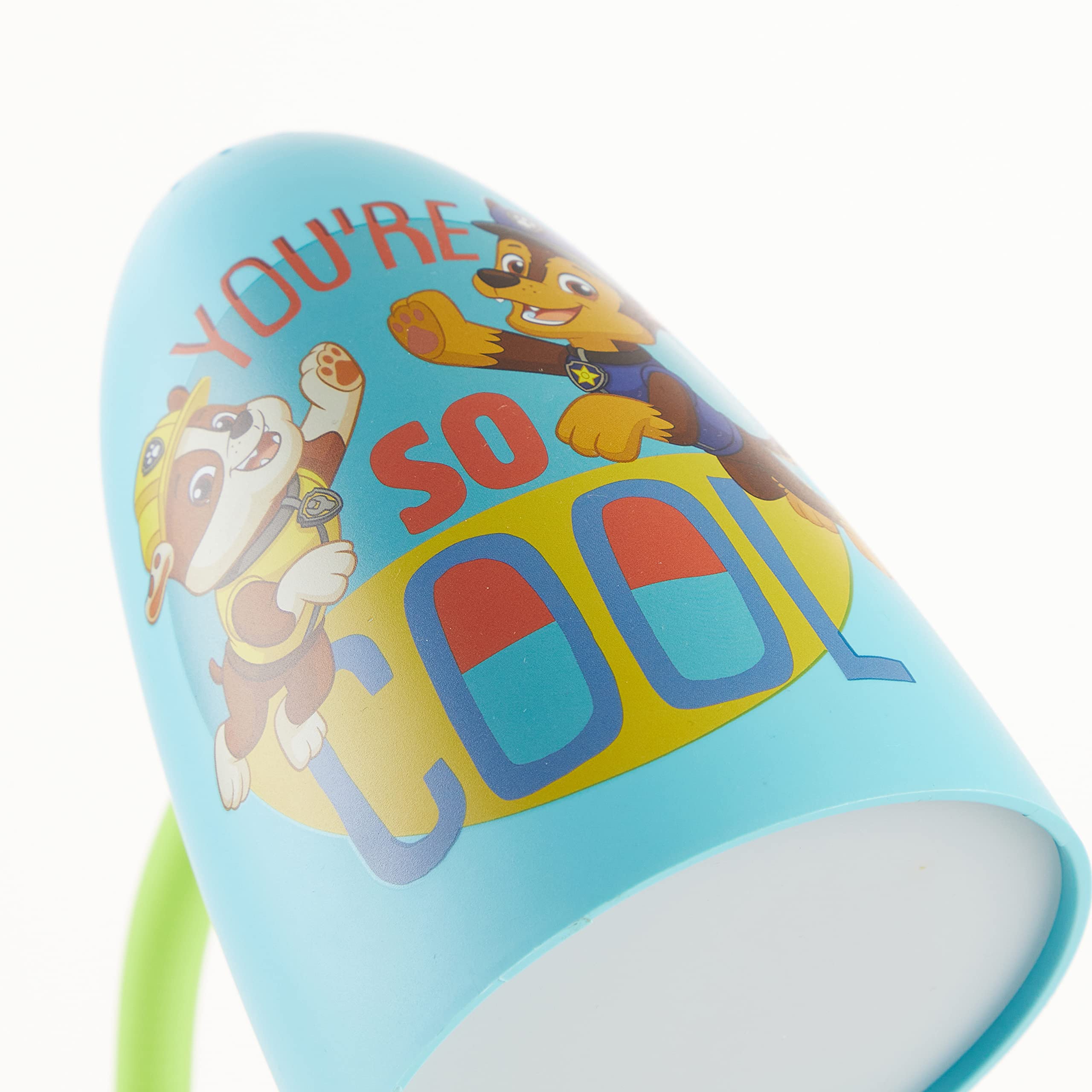 Idea Nuova LED Task Table Lamp with Charging Outlet, Paw Patrol Design, Model NN350637, Plastic Material