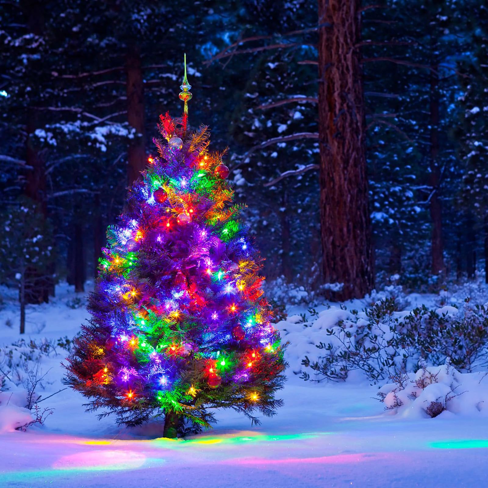 Hedcinlt 25 Pack Green C9 Led Bulbs, C9 Replacement Bulbs For Christmas Tree Lights Patio String Lights Outdoor Indoor, E17/C9 I