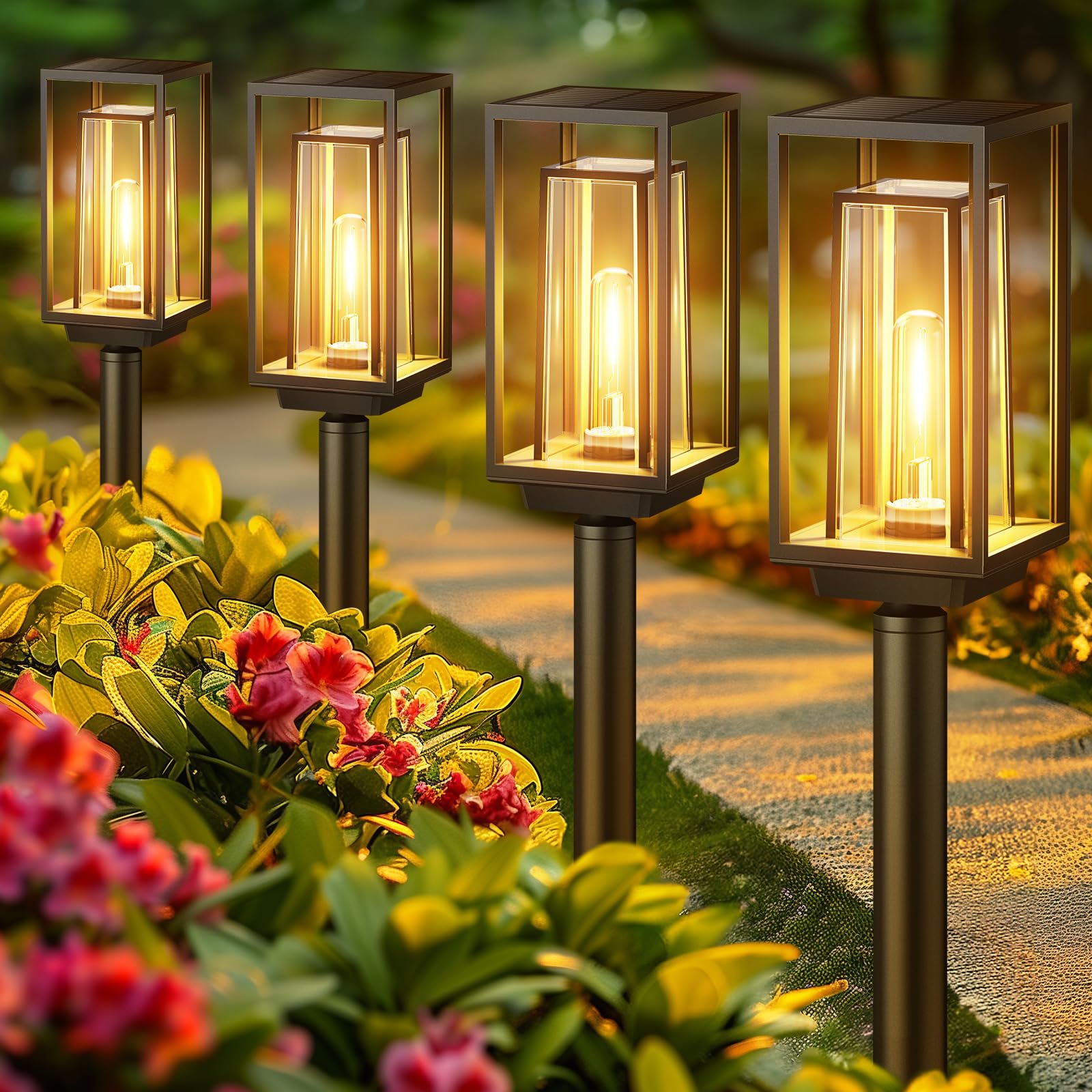 WdtPro Solar Pathway Lights - Thumbnail 5