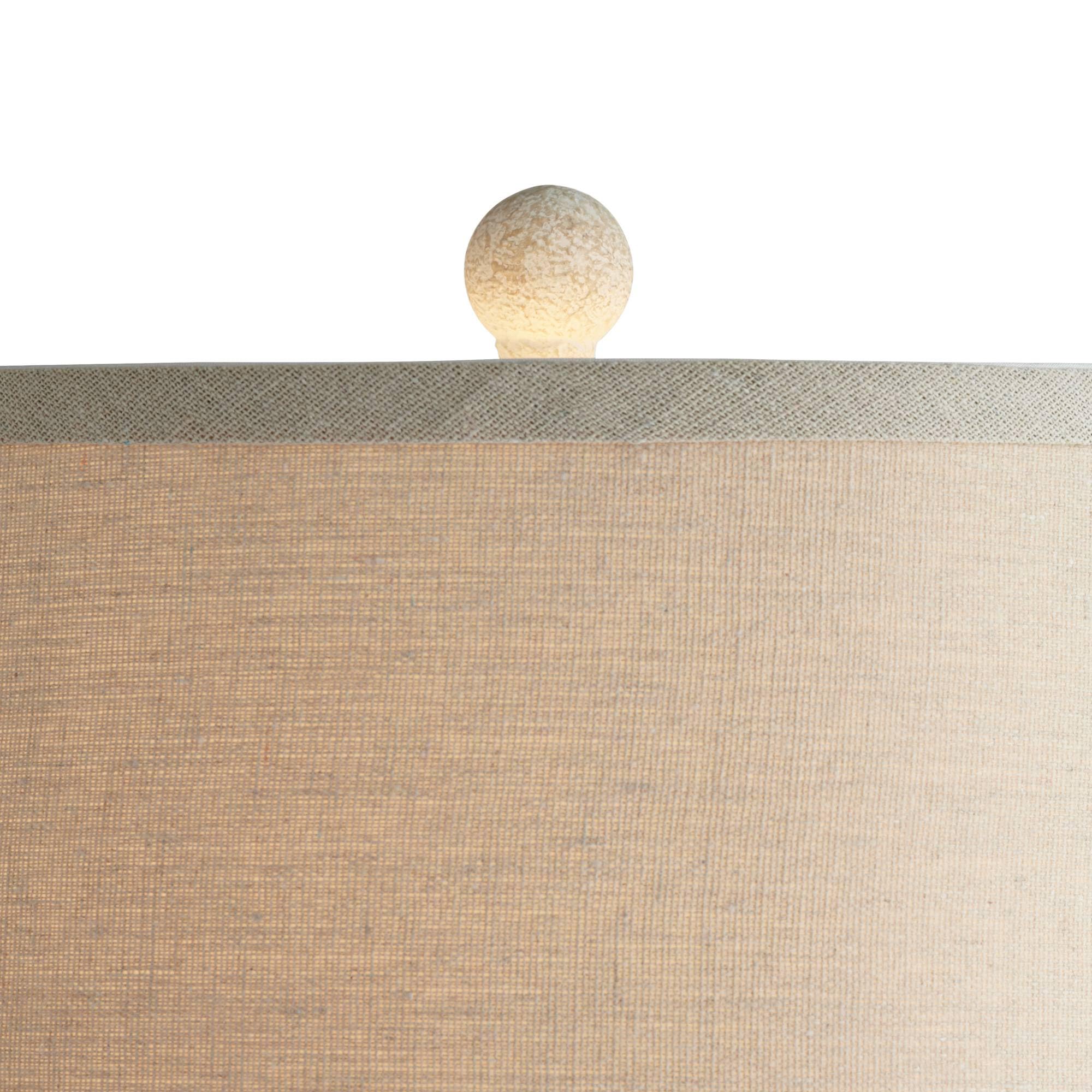 360 Lighting Romeo 23 1/2 High Jar Small Farmhouse Rustic Natural Cottage Coastal Accent Table Lamps Set of 2 Beige Distressed E