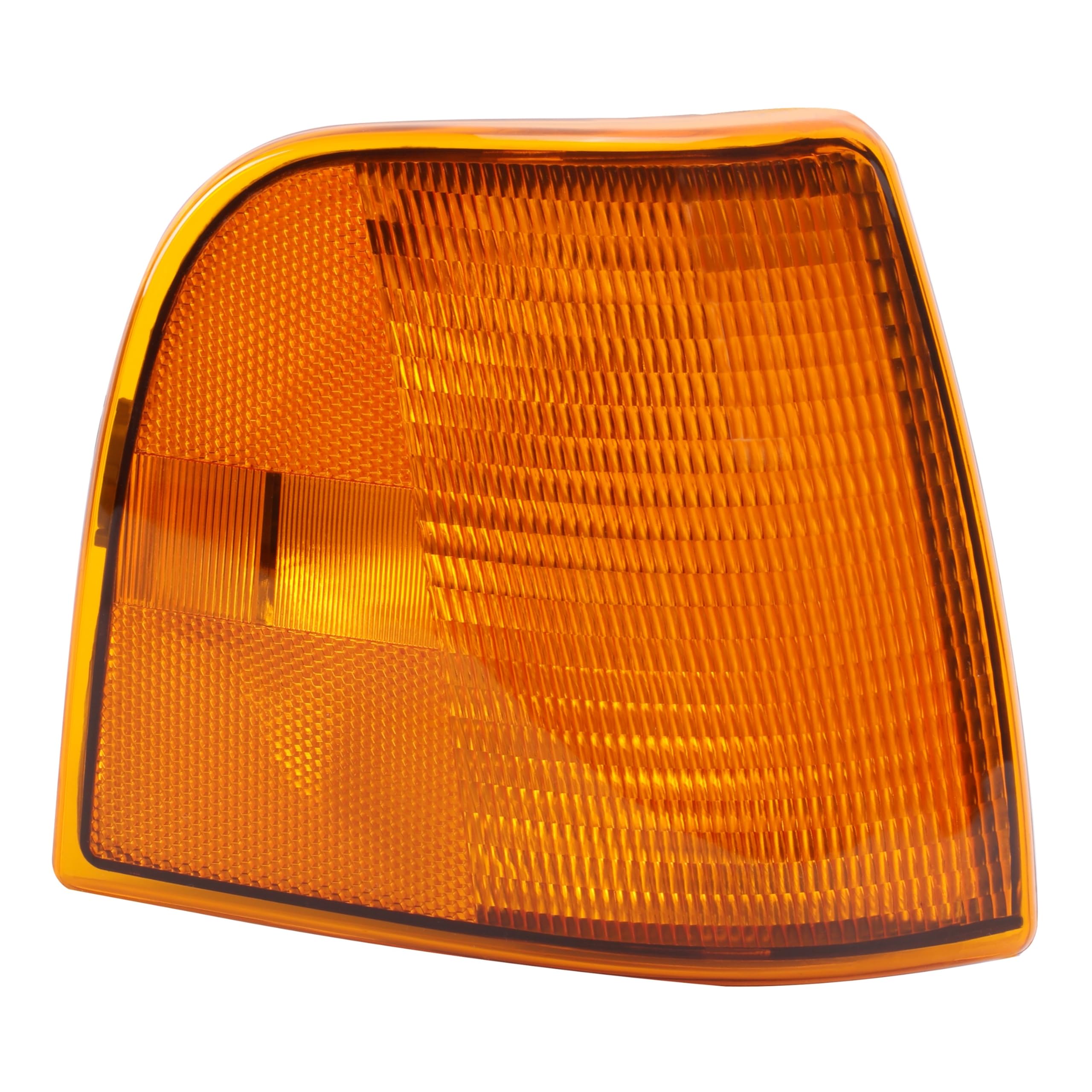 HECASA Corner Light Compatible with Peterbilt 375 377 385 Trucks Turn Signal Side Marker Parking Lamp Assembly Halogen w/Bulb Am