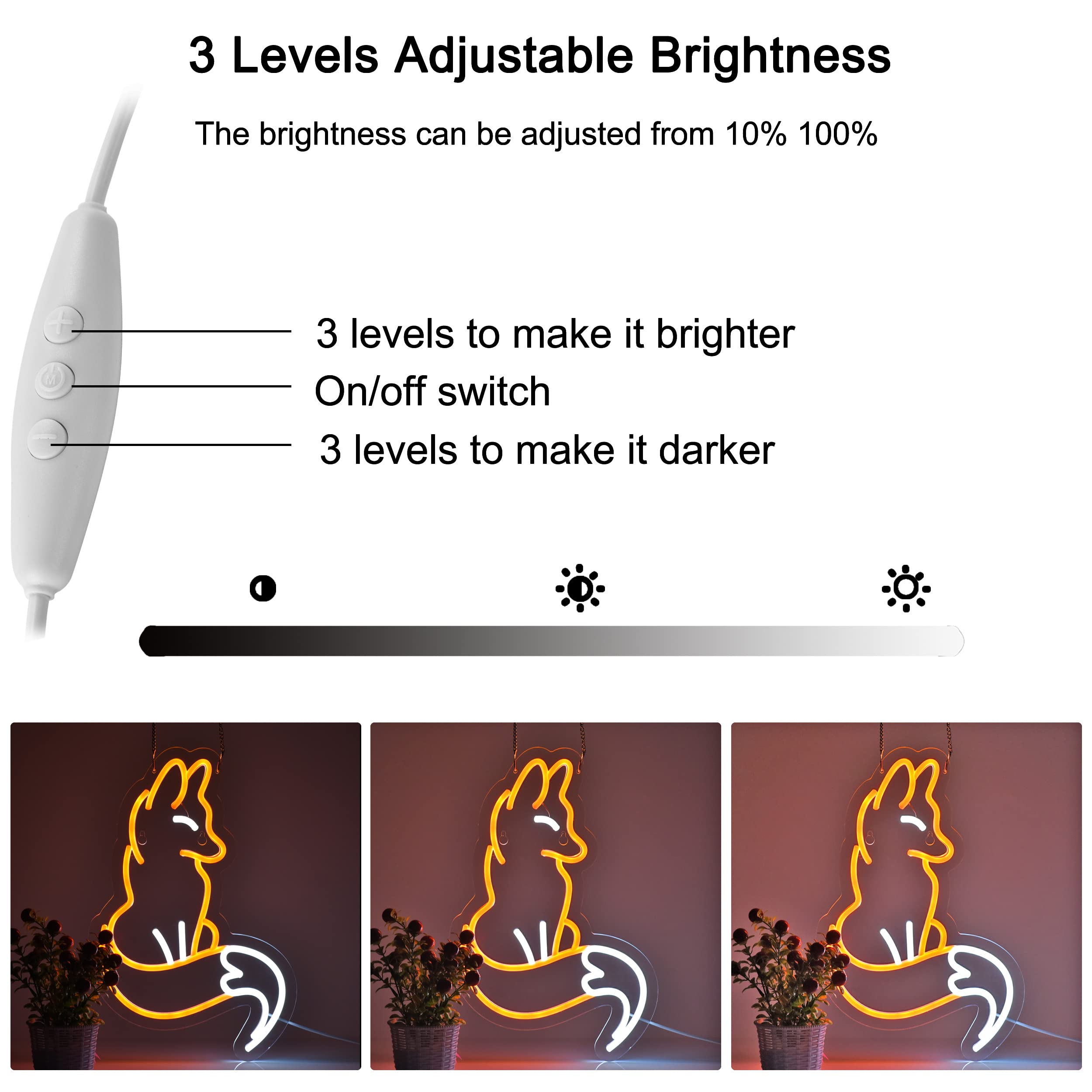 Snake Neon Sign For Wall Décor Python Signs With Dimmable Switch Led Neon Signs Bedroom Beer Bar Neon Light Sign Hotel Party Club Office Art Lights.