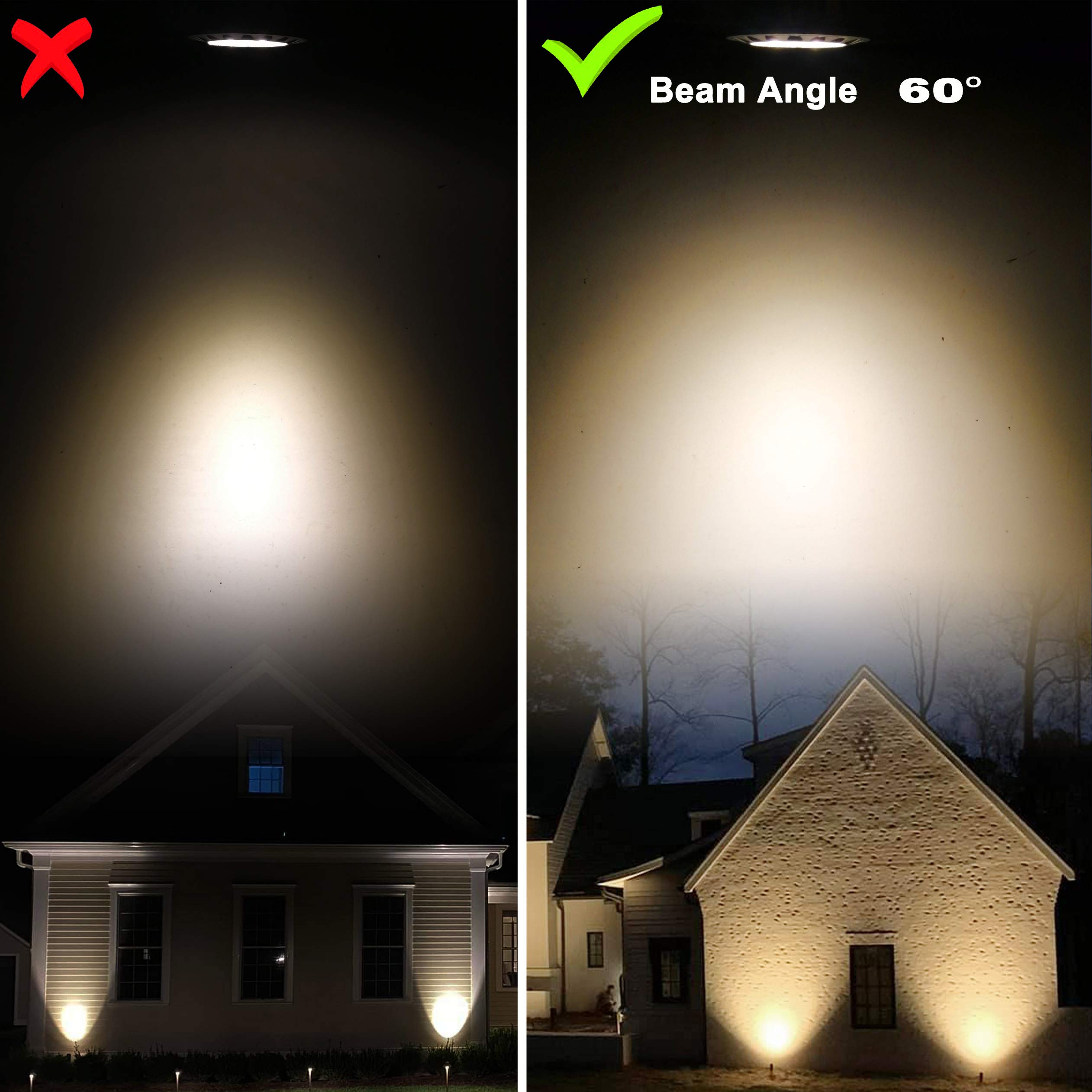 Alide Mr16 Led Bulbs 60 60 Degree Wide Beam Angle,5W Replace 20W 35W Halogen,2700K Soft Warm White,Low Voltage 12Volt Mr16 Gu5.3