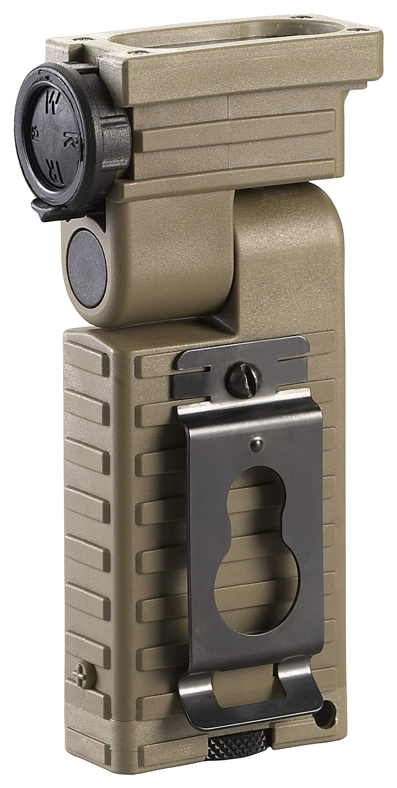 Streamlight 14032 Sidewinder 55-Lumen Military Tactical Flashlight with Articulating Head and Batteries, Coyote