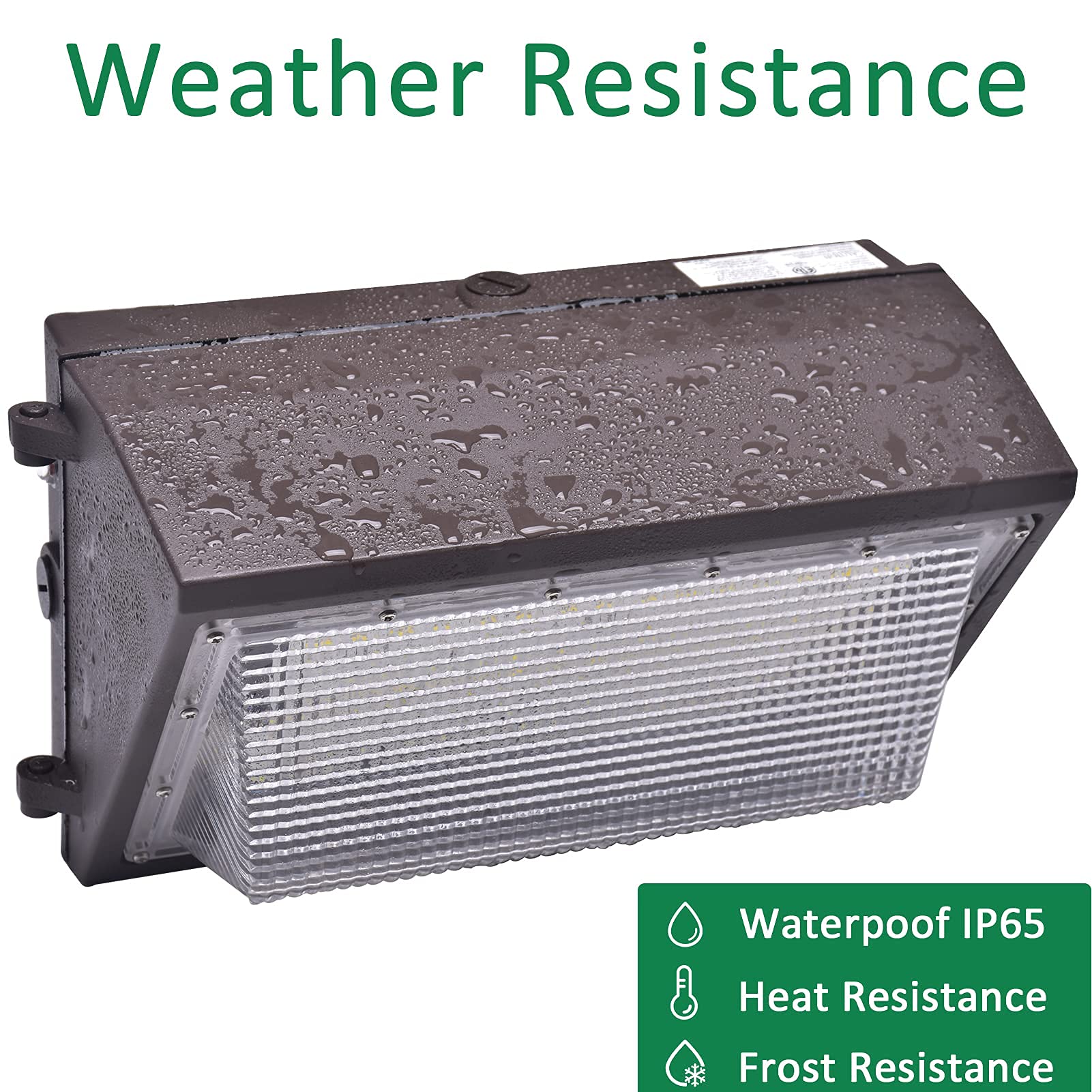 Led Wall Pack Light With Dusk To Dawn Photocell,150W 19500Lm 5000K Daylight ,Ac100-277V Input,900W Hps/Hid Equivalent, Waterproof Commercial Security Lighting For Warehouses, Garage,Etl Listed