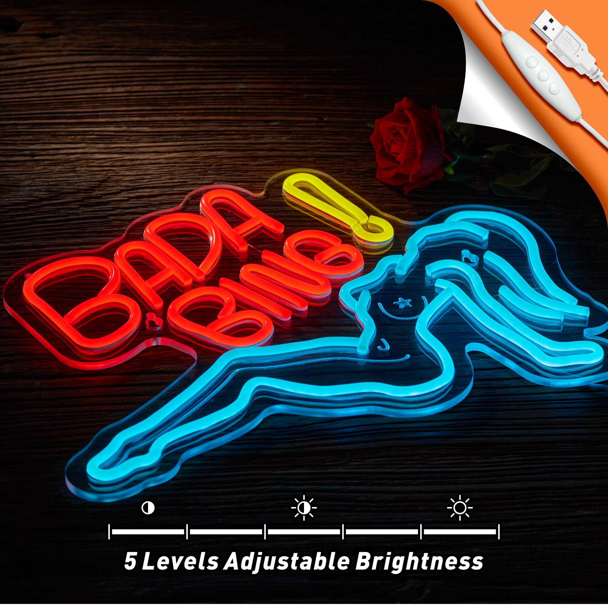 NEONLAND Bada Bing Neon Sign - Thumbnail 3