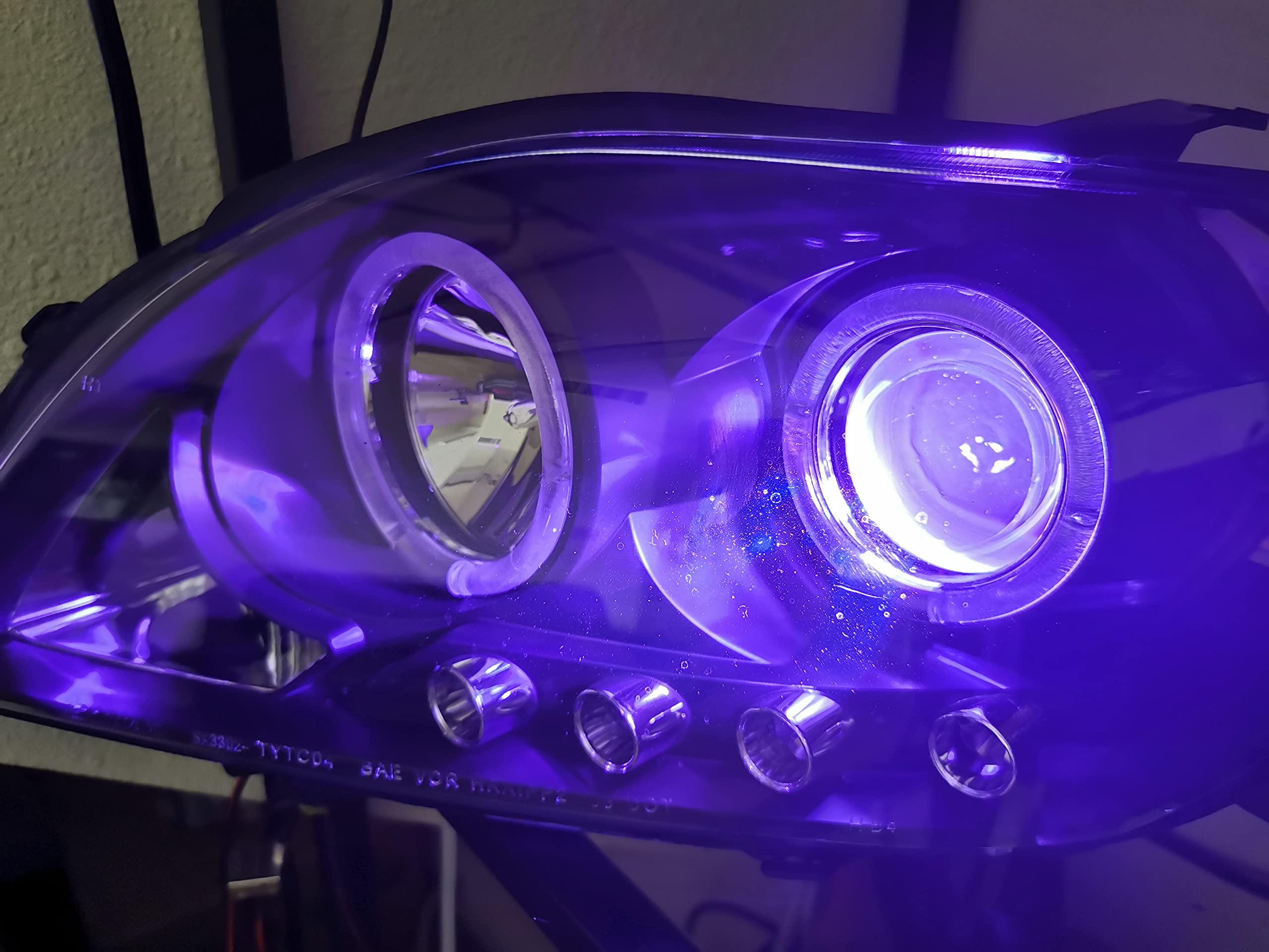 SOCAL-LED LIGHTING Purple LED Turn Signal Bulb, 7443 (T20), Plastic, Pack of 2