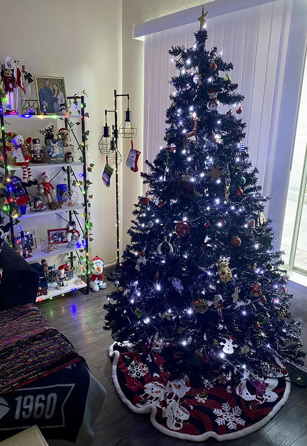 Ozs 2Pack 164Ft 400 Led Cool White Christmas String Lights, Waterproof, 8 Modes, Green Wire