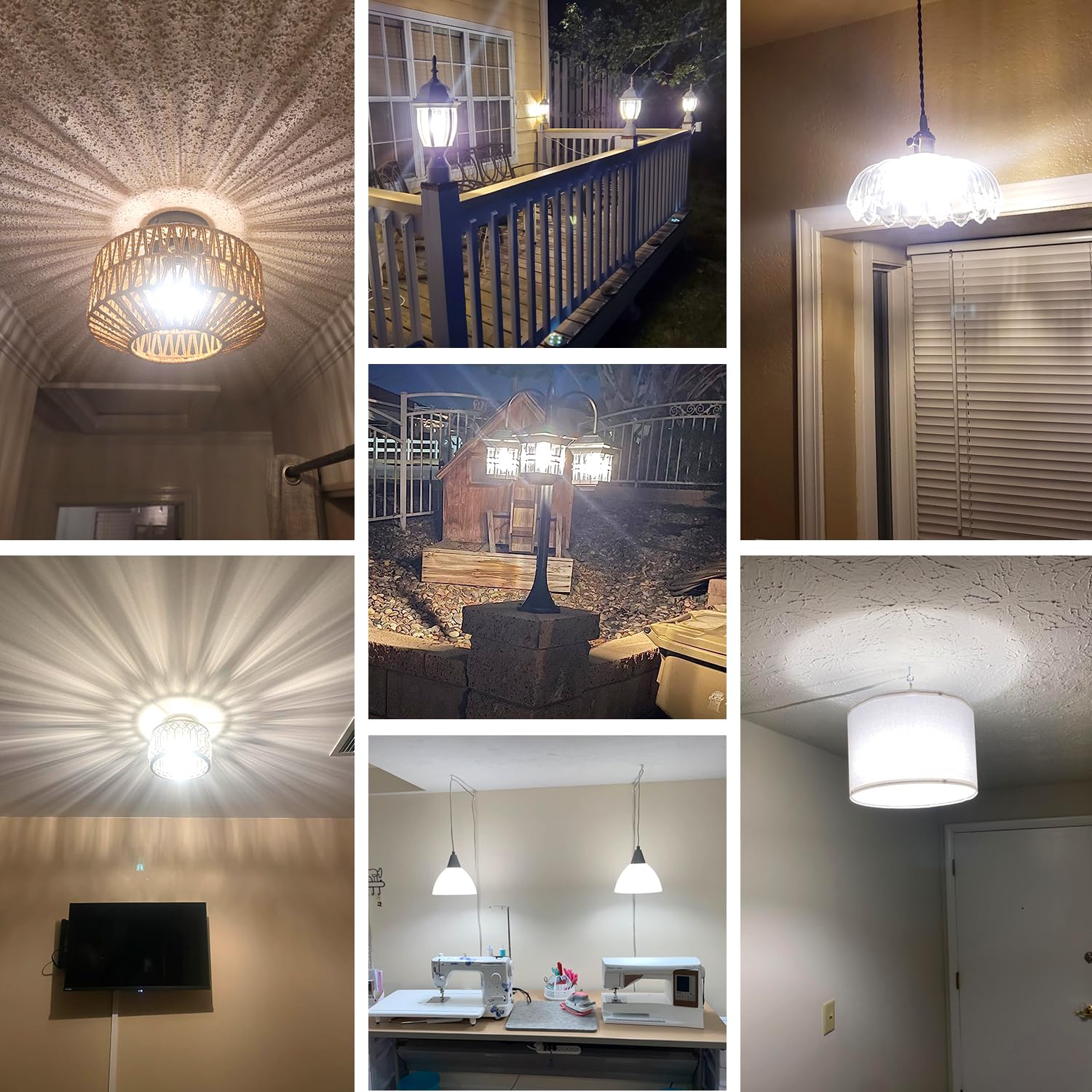 Ns 1-Set 120W Ultra-Bright Flicker-Free Led Bulbs (18,500Lm | 5000K Daylight | Cri 90) - Dual E39/E26 Base With Built-In Cooling