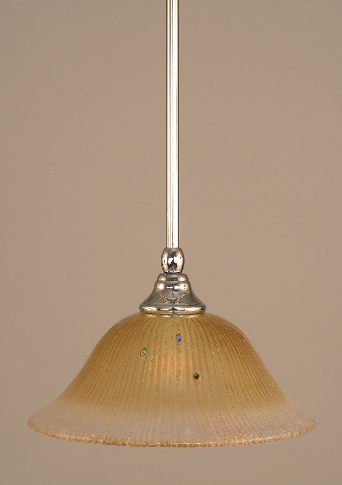 Toltec Lighting 1 Light Mini Pendant In Chrome (23-Ch-730)