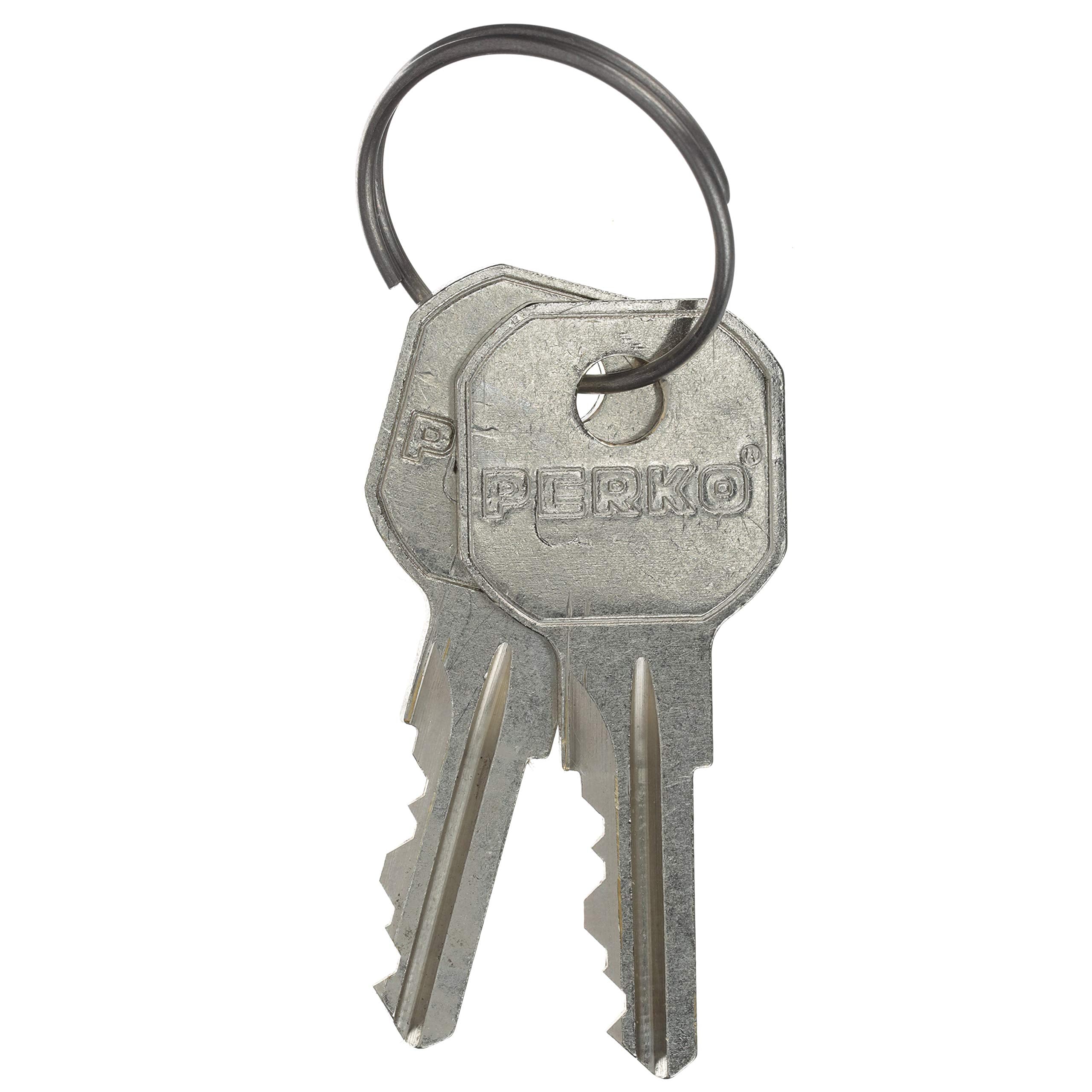 SEACHOICE Flush Mount Lock, Chrome-Plated Zinc, 1-5/8 in. Cutout, Model 35501, One Size