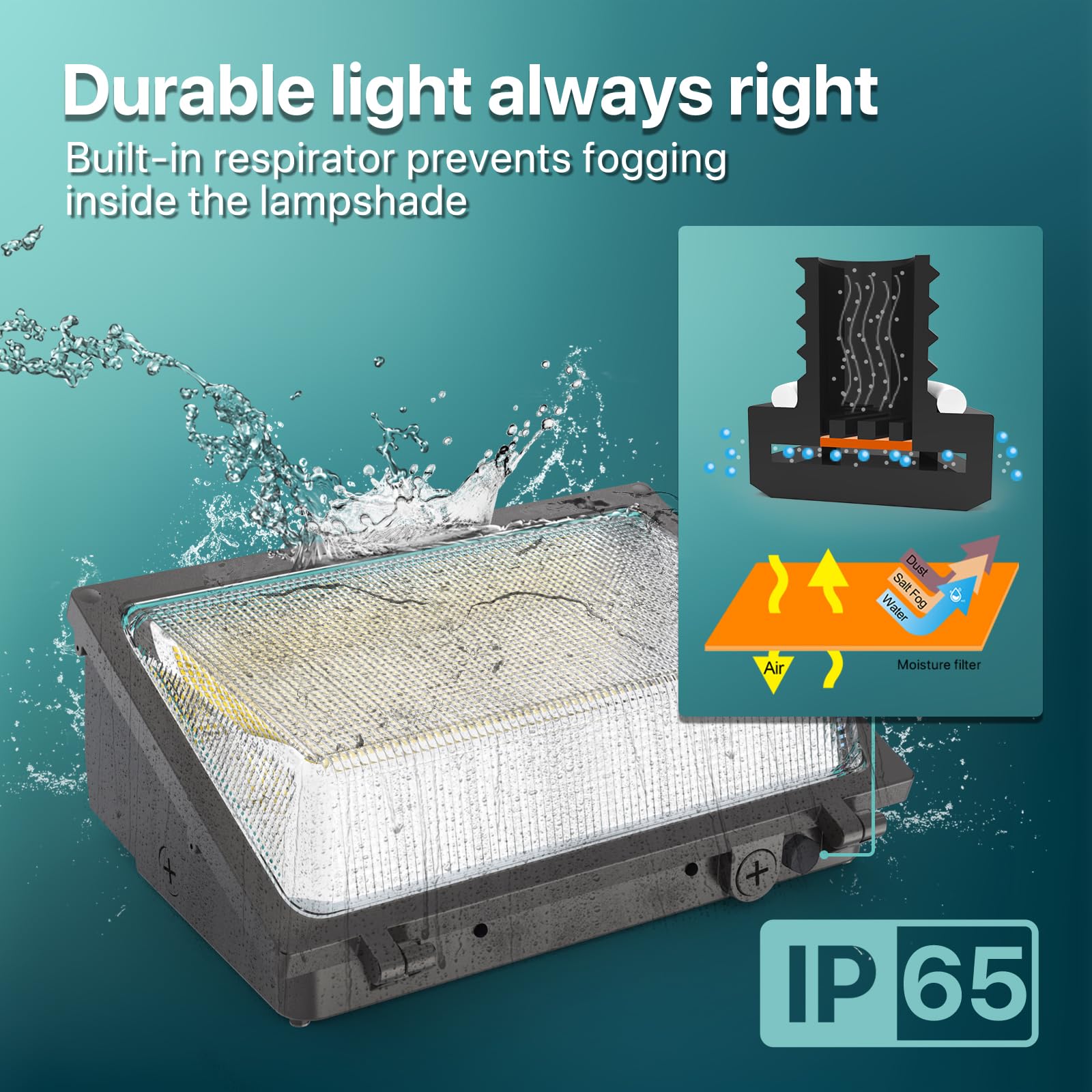 Litezone 120W Wall Pack Led Exterior Light - 4Pack, 18000Lm, Bronze, Ul Listed With Photocell