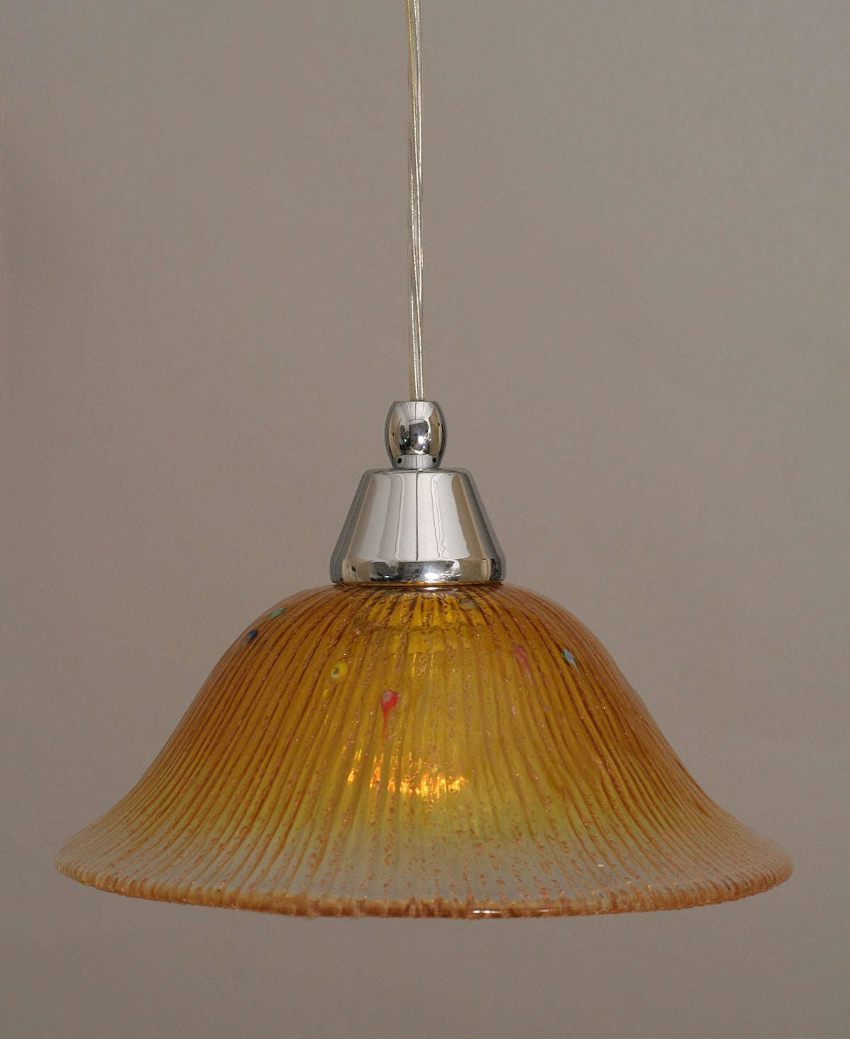 Toltec Lighting 1 Light Mini Pendant In Chrome (22-Ch-773)