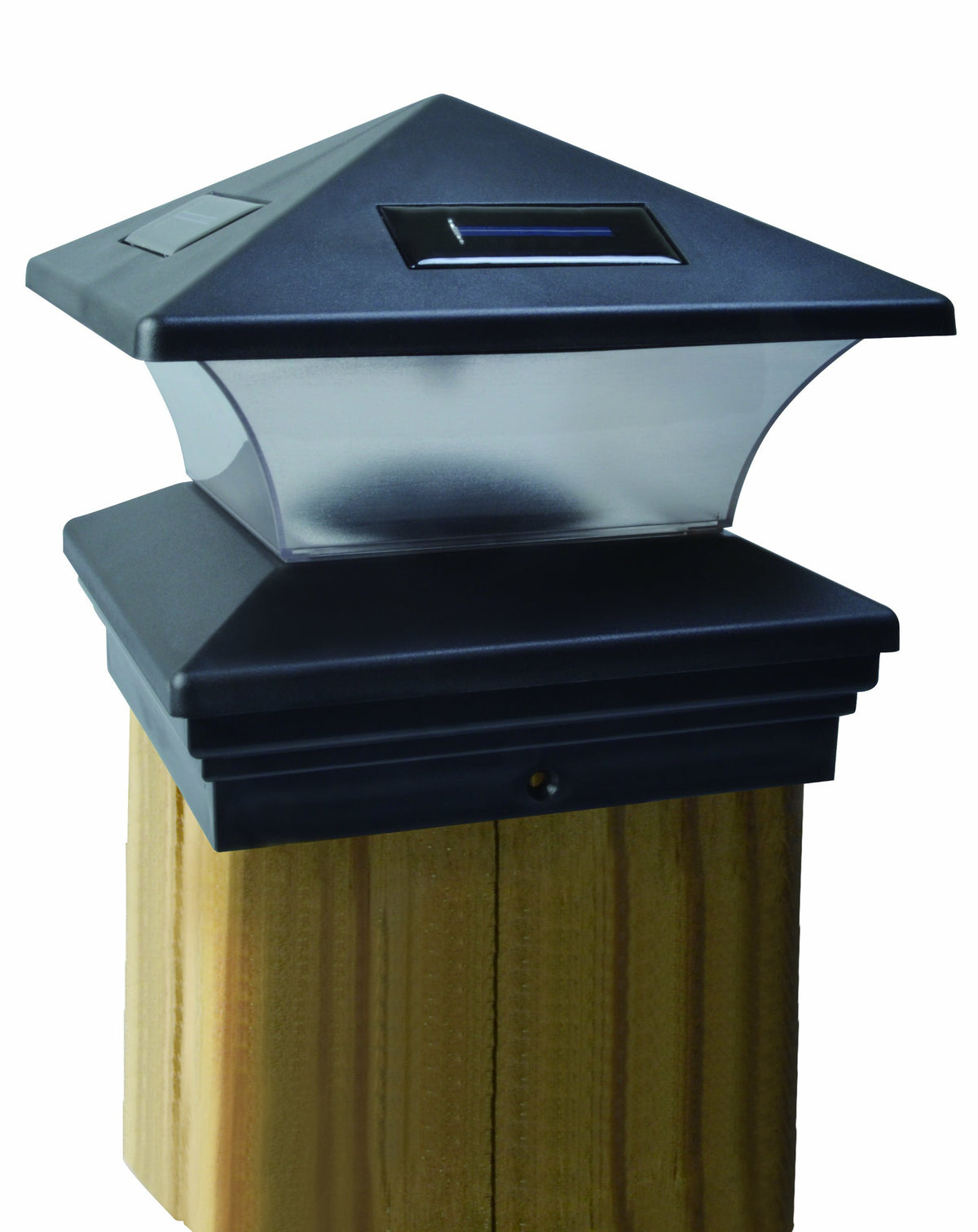 Moonrays 91268 Solar-Powered Post Cap Led Light For 6 By 6 Posts