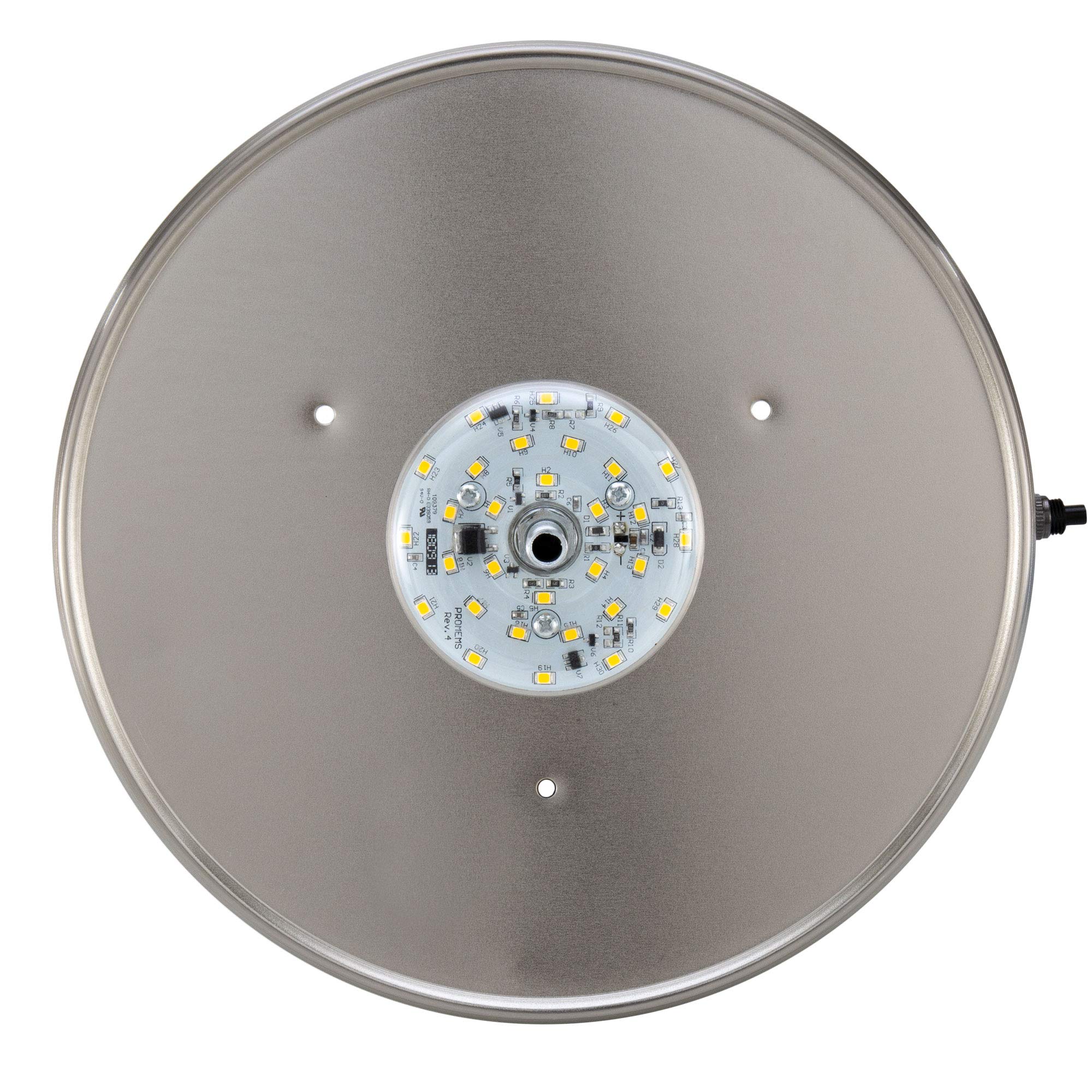 RecPro 12V LED Decorative Ceiling Light | Glass Dome Fixture for RV Dinette | 1 Light, Modern Design, Energy Efficient