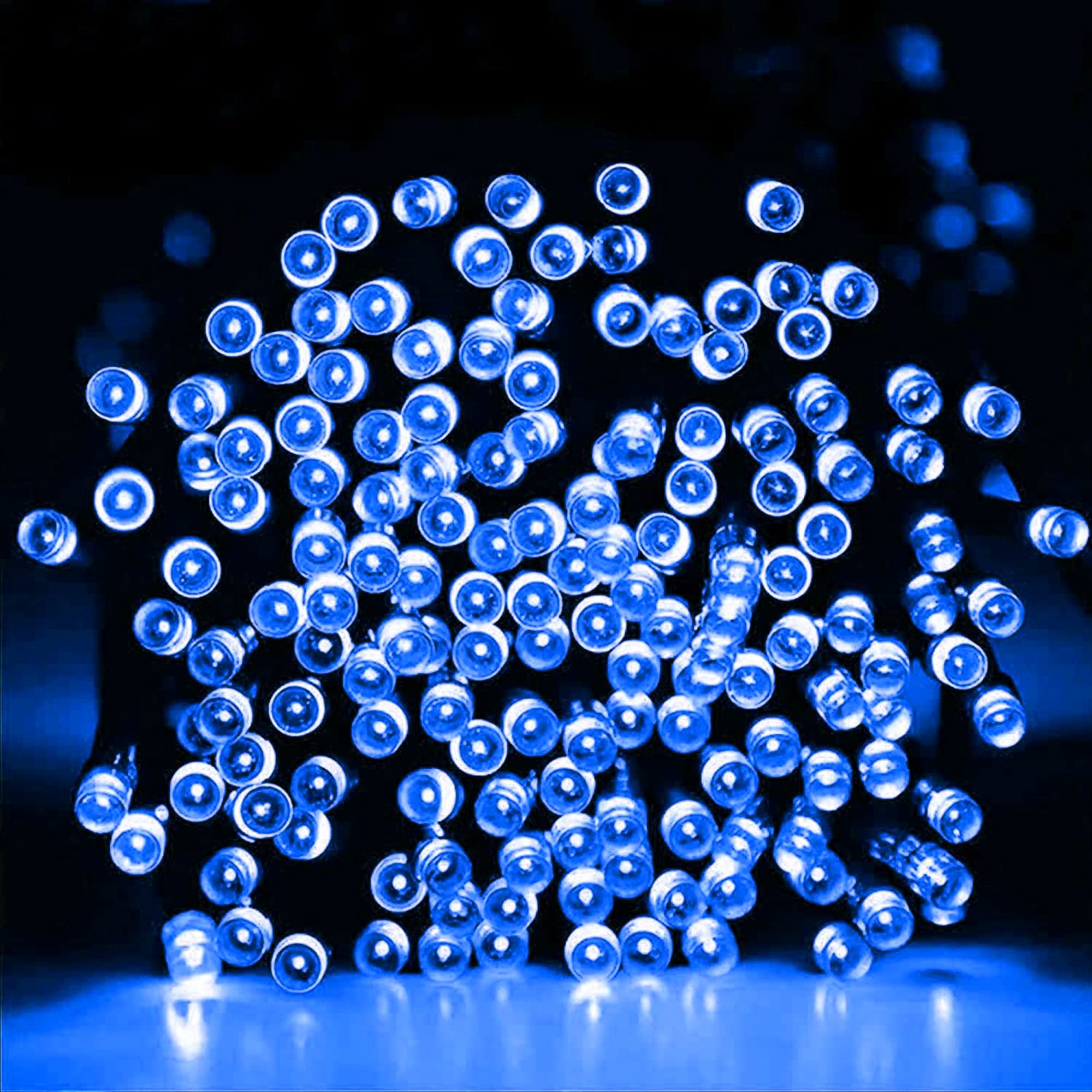 Dazzle Bright 300 Led Christmas String Lights, 100 Ft Connectable Waterproof String Lights Green Wire With 8 Modes, Xmas Vintage