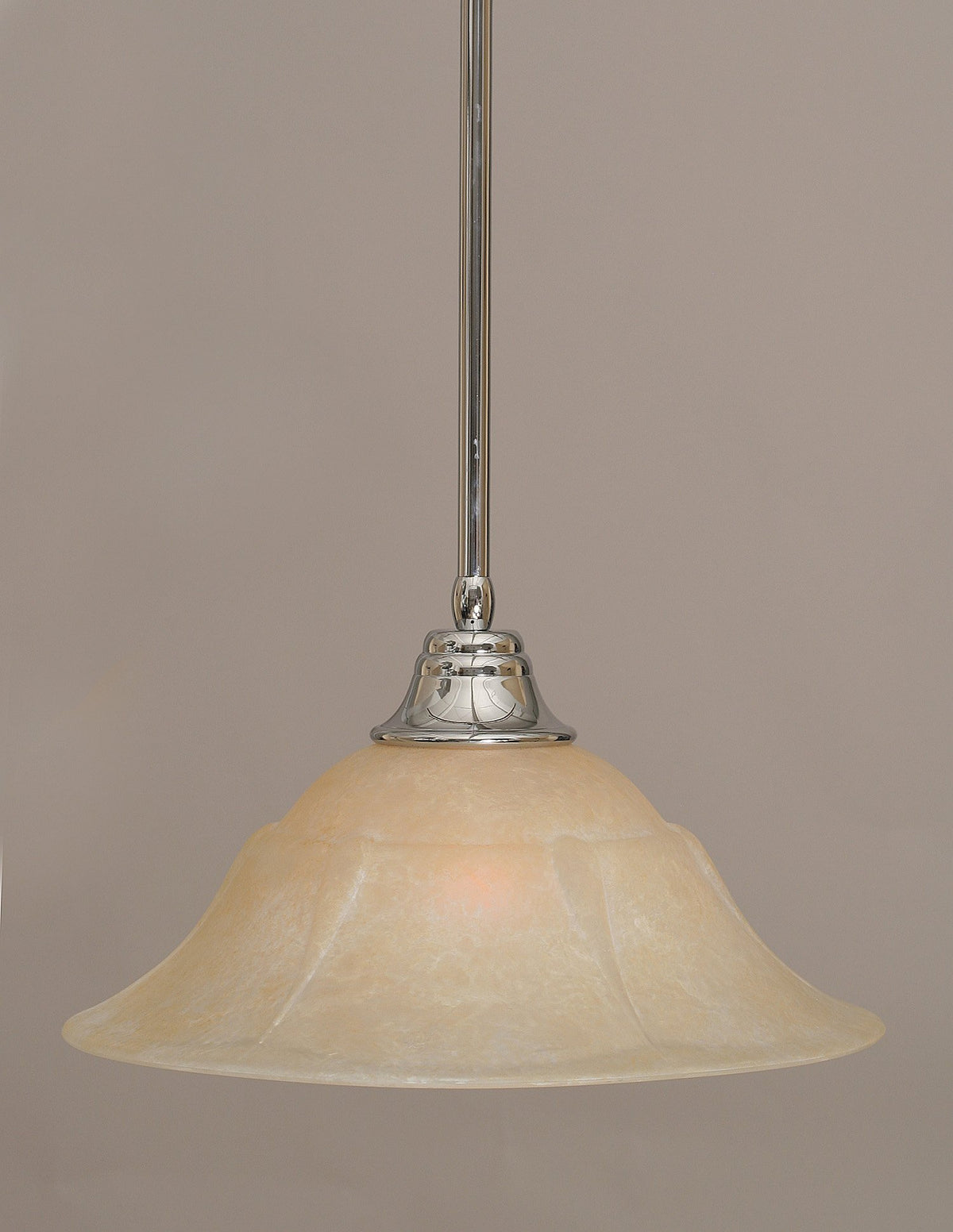 Toltec Lighting 1 Light Pendant In Chrome (26-Ch-53613)
