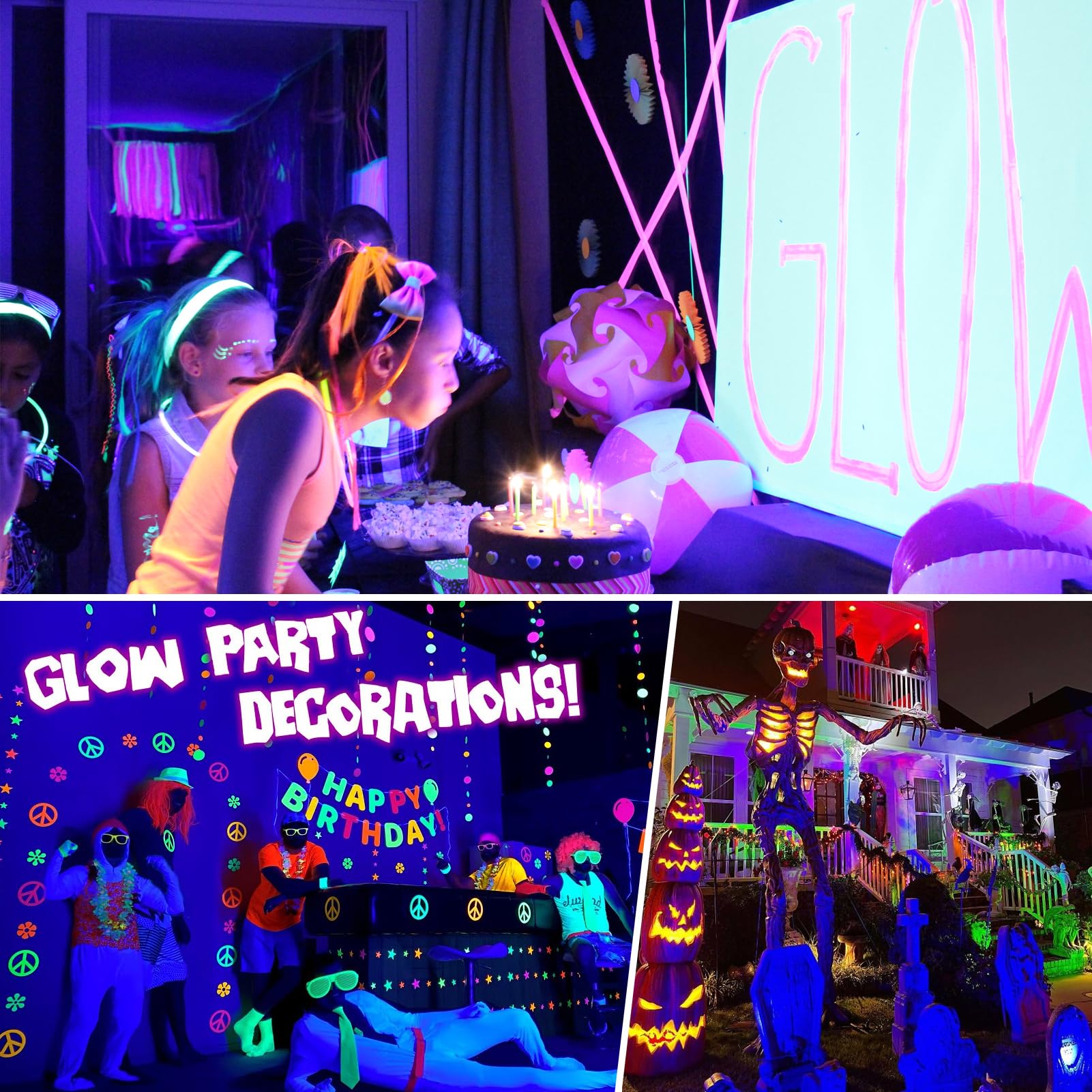 Led Uv Black Light Strip Kit, Ultraviolet Waterproof Ip65 32.8Ft/10M 3528 600Leds, 395Nm-405Nm Blacklight For Dj Bar Club Party Decor Night Fishing With 12V Power Supply