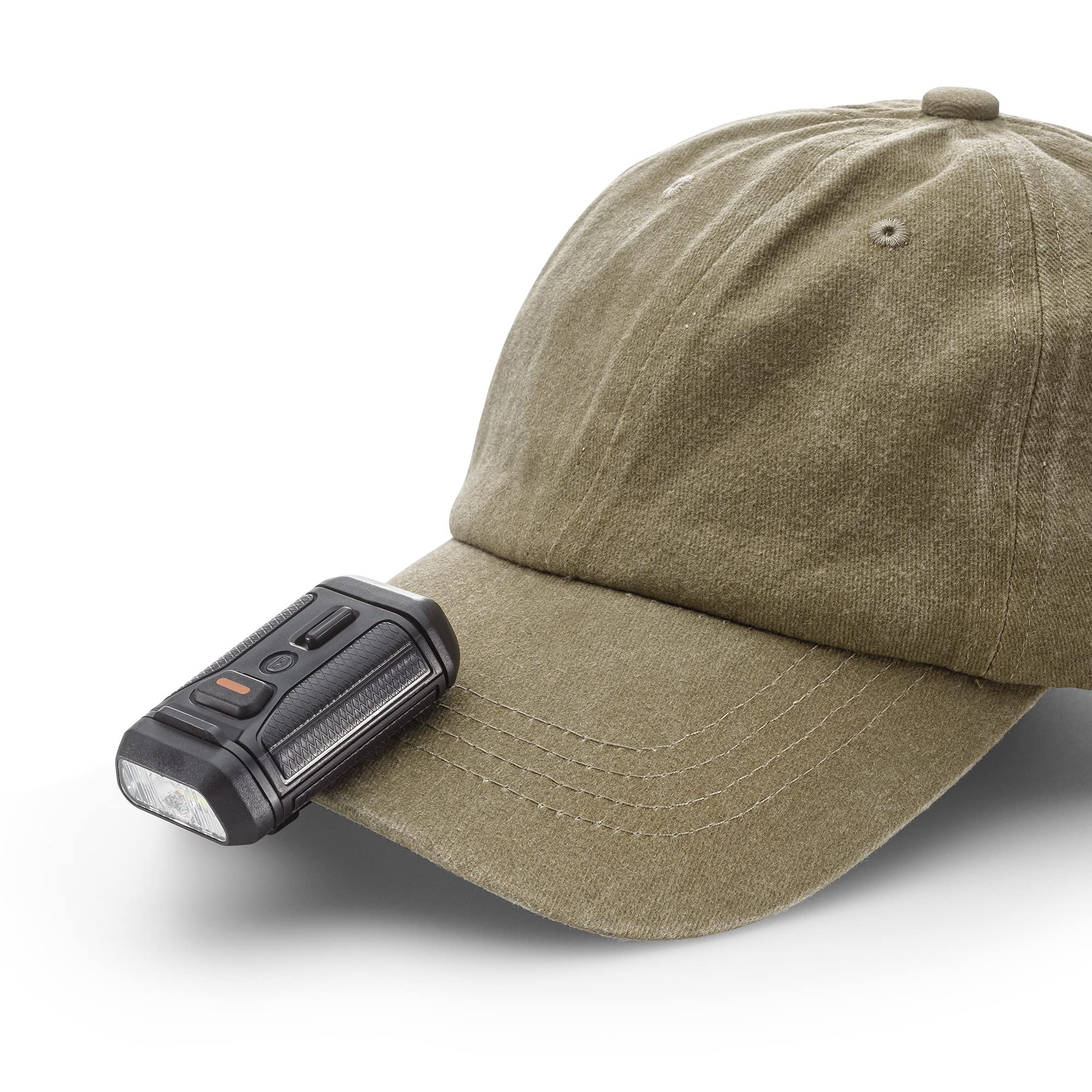 Bushnell Hat Light - Rechargeable 300L LED, 4 Modes, Lightweight for Hunting & Camping, Model 50101