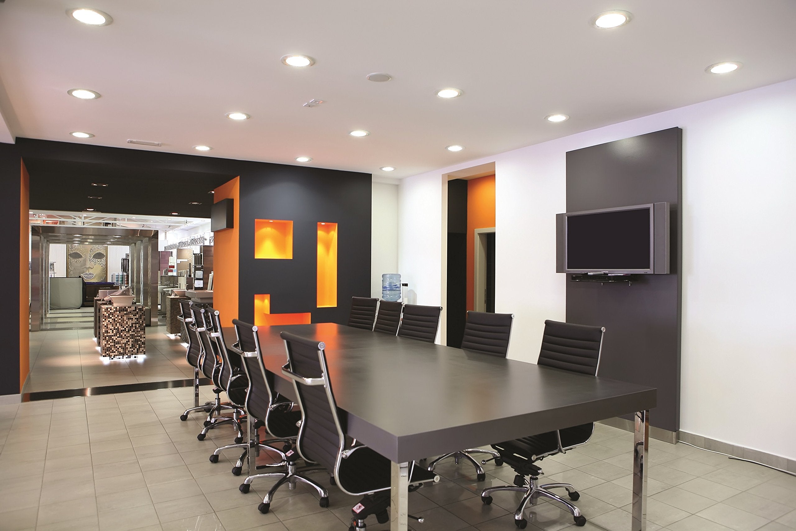 Lithonia Lighting Wf4 Led 30K Mvolt Mw M6 Dimmable Recessed Ceiling Light, 3000K, White