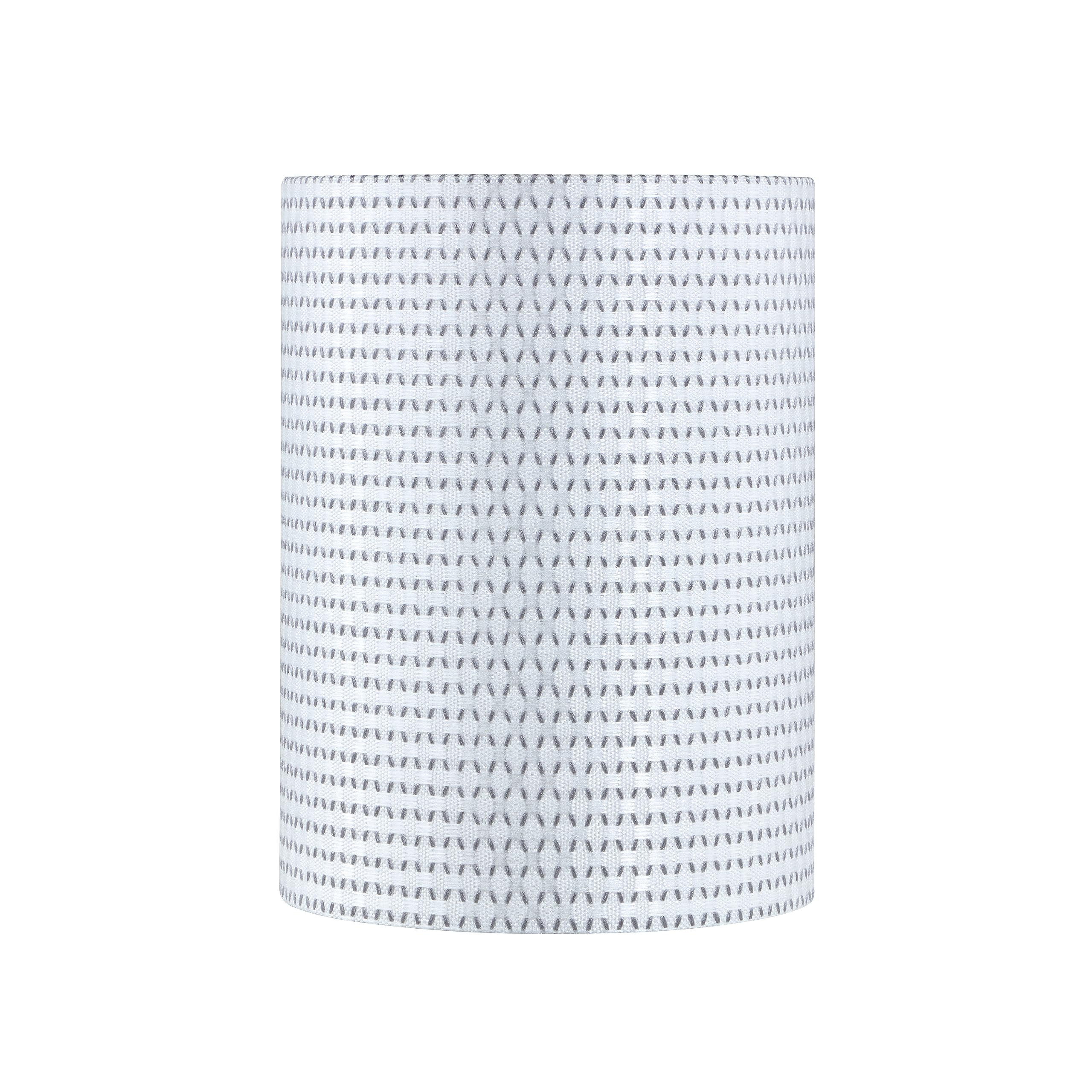 Aspen Creative 31615 Transitional Drum Shape Spider Construction Lamp Shade In White, (8&quot; X 8&quot; X 11&quot;)