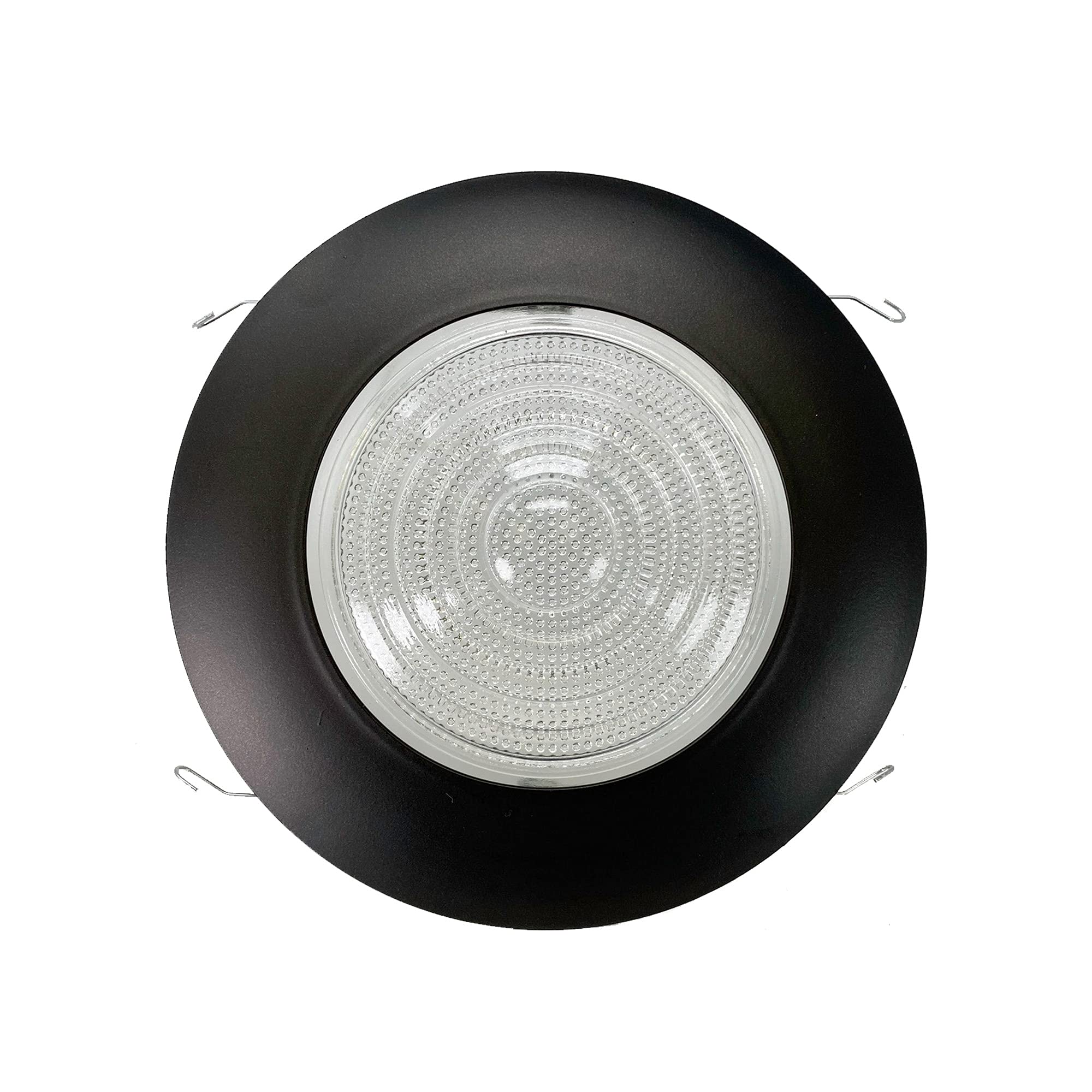PROCURU 6-Inch Shower Trim, Oil-Rubbed Bronze, Metal with Fresnel Glass, Model B6FLRB, Wet Location, 1-Pack