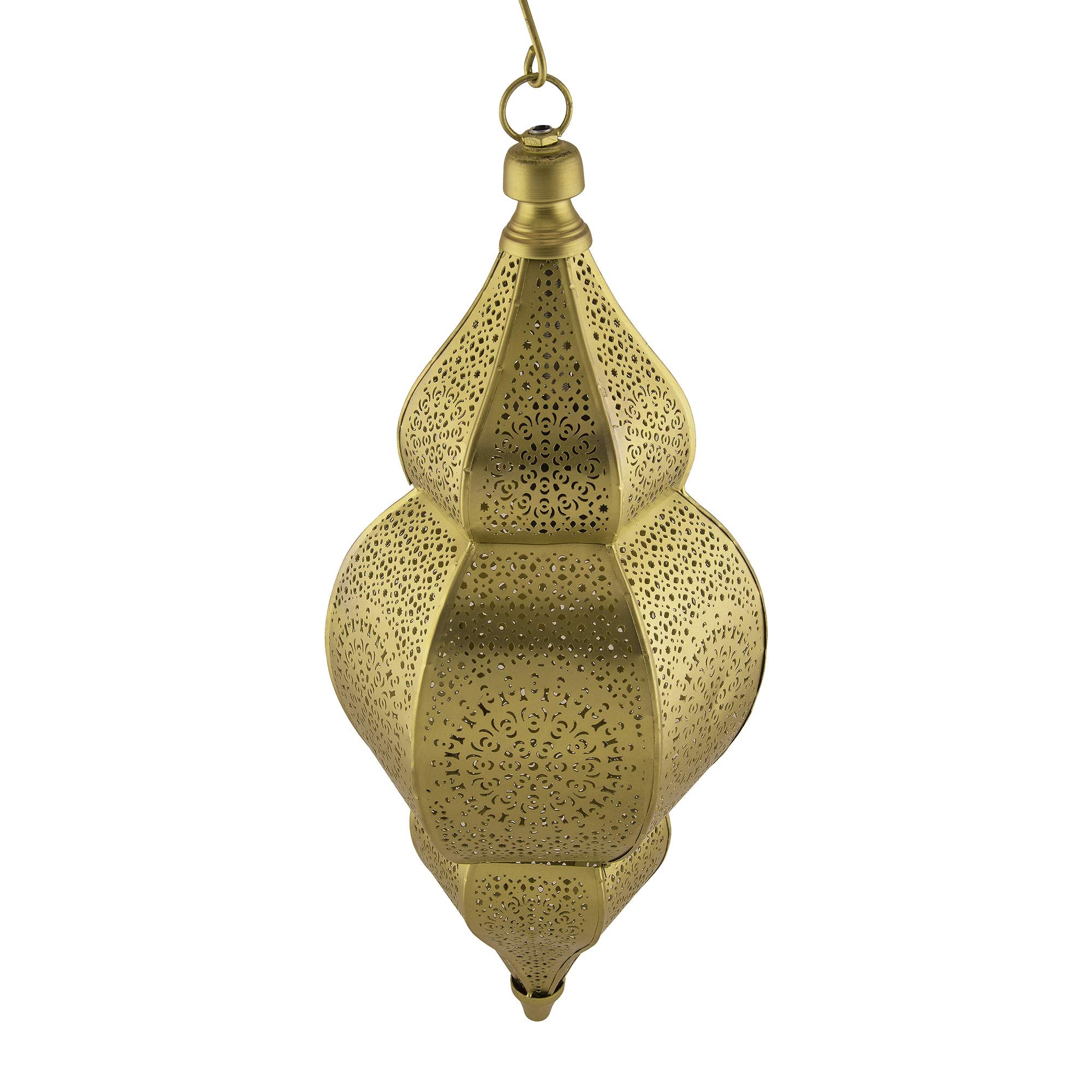 Homesake Pendent Light Moroccan Orb Gold | Hanging, Ceiling Light for Living Room and Bedroom | Jhumar lighting for Living Room