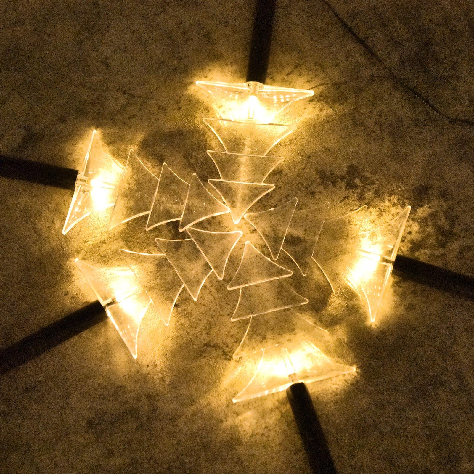 Brightdeck Christmas Solar Pathway Lights Outdoor Decorations Xmas Tree Lights Waterproof Led Garden Stake Light For Walkway Yard Lawn Porch Holiday Decor 5-Pack (Small Tree  5 Pack)