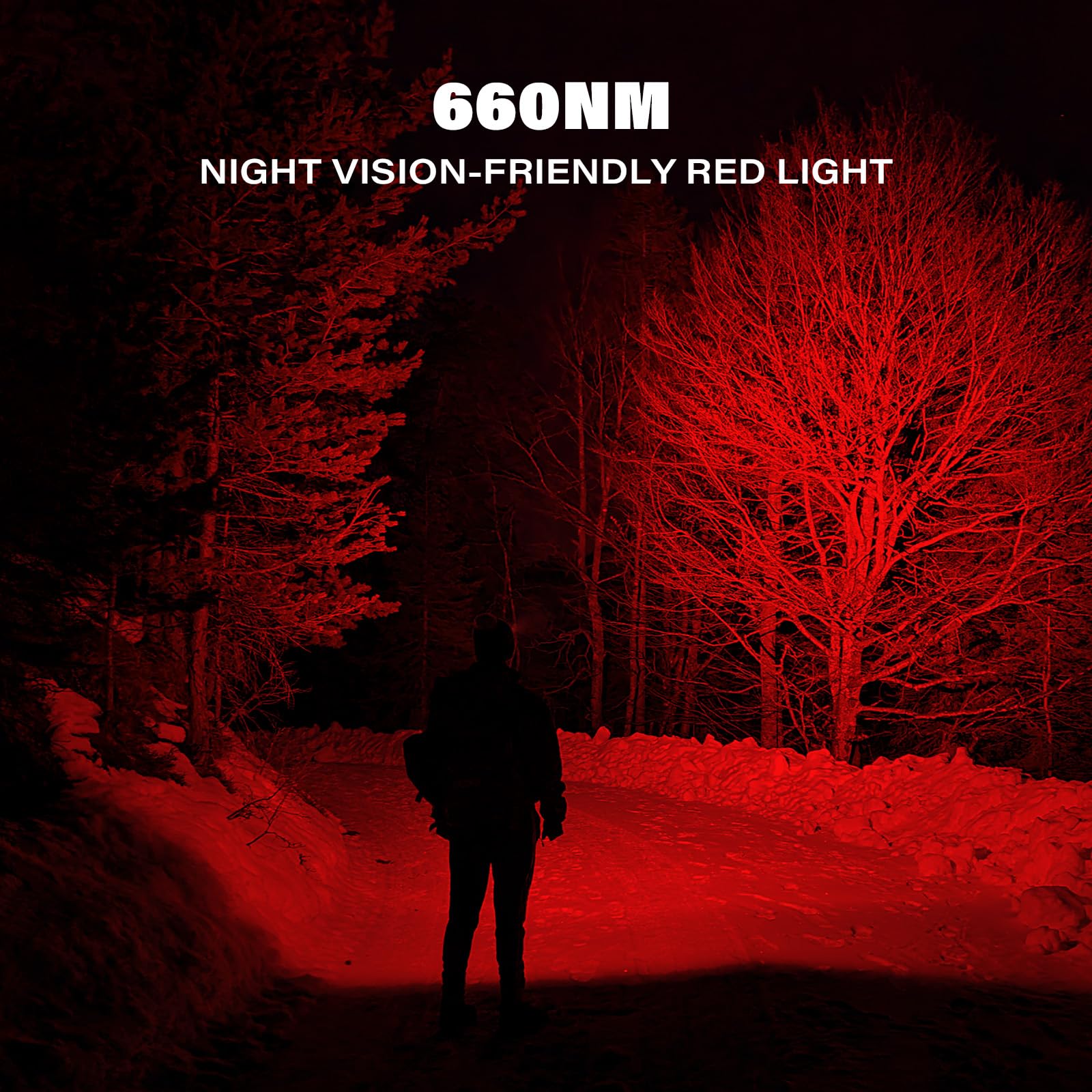 Sofirn Led Headlamp Rechargeable, H35R Super Bright Lightweight Head Light With 660Nm Deep Red Light, 1500 Lumens White Light, I