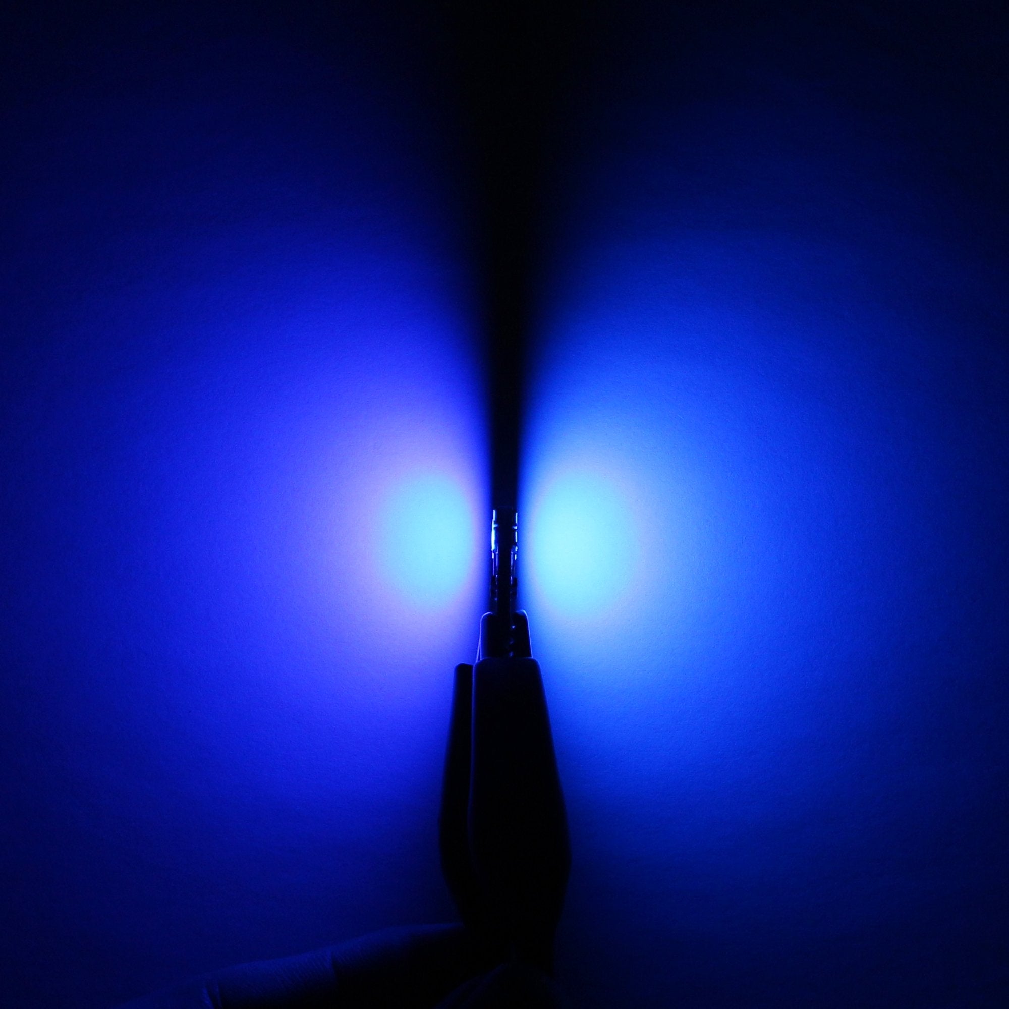 PHINLION T10 Blue LED Bulbs for Car Interior, Pack of 10, 12V, Model T10-2835-8SMD-B