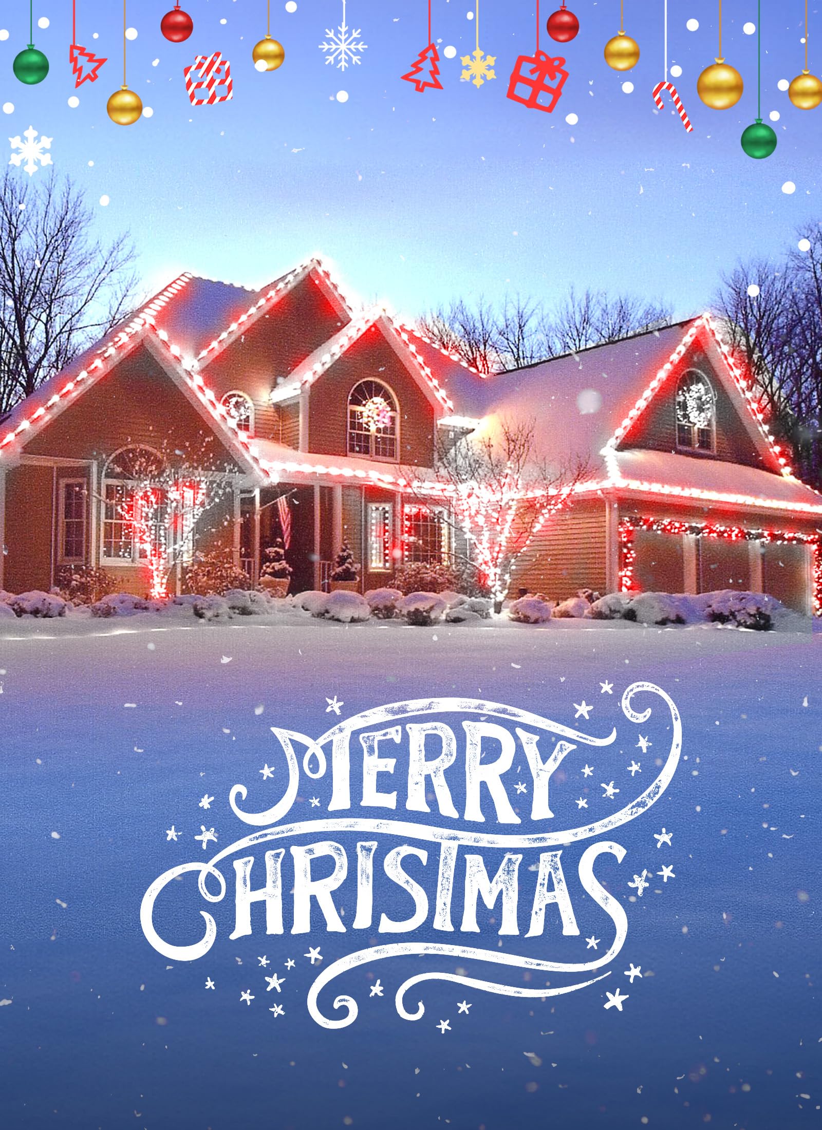 100 Feet Commercia Led Outdoor Christmas Lights, Waterproof C9 Christmas String Lights With 100 C9 Strawberry Bulbs Connectable