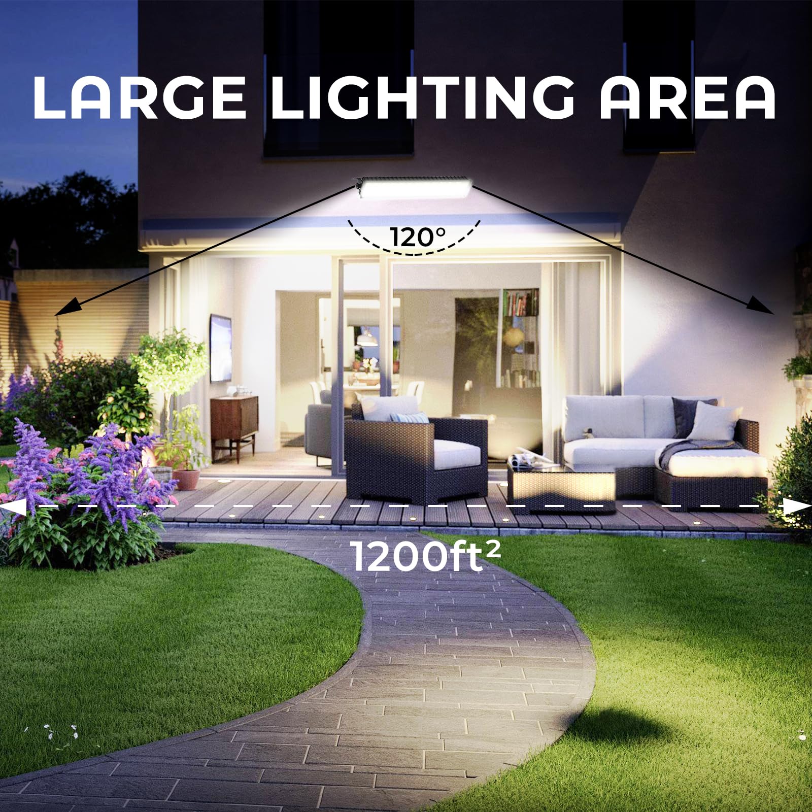 Yqnlifa 2Pack 100W Shop Light, 11000Lm 6000K Daylight White Super Brighter Led Shop Light, Ip66 Waterproof Garage Light With 1.8