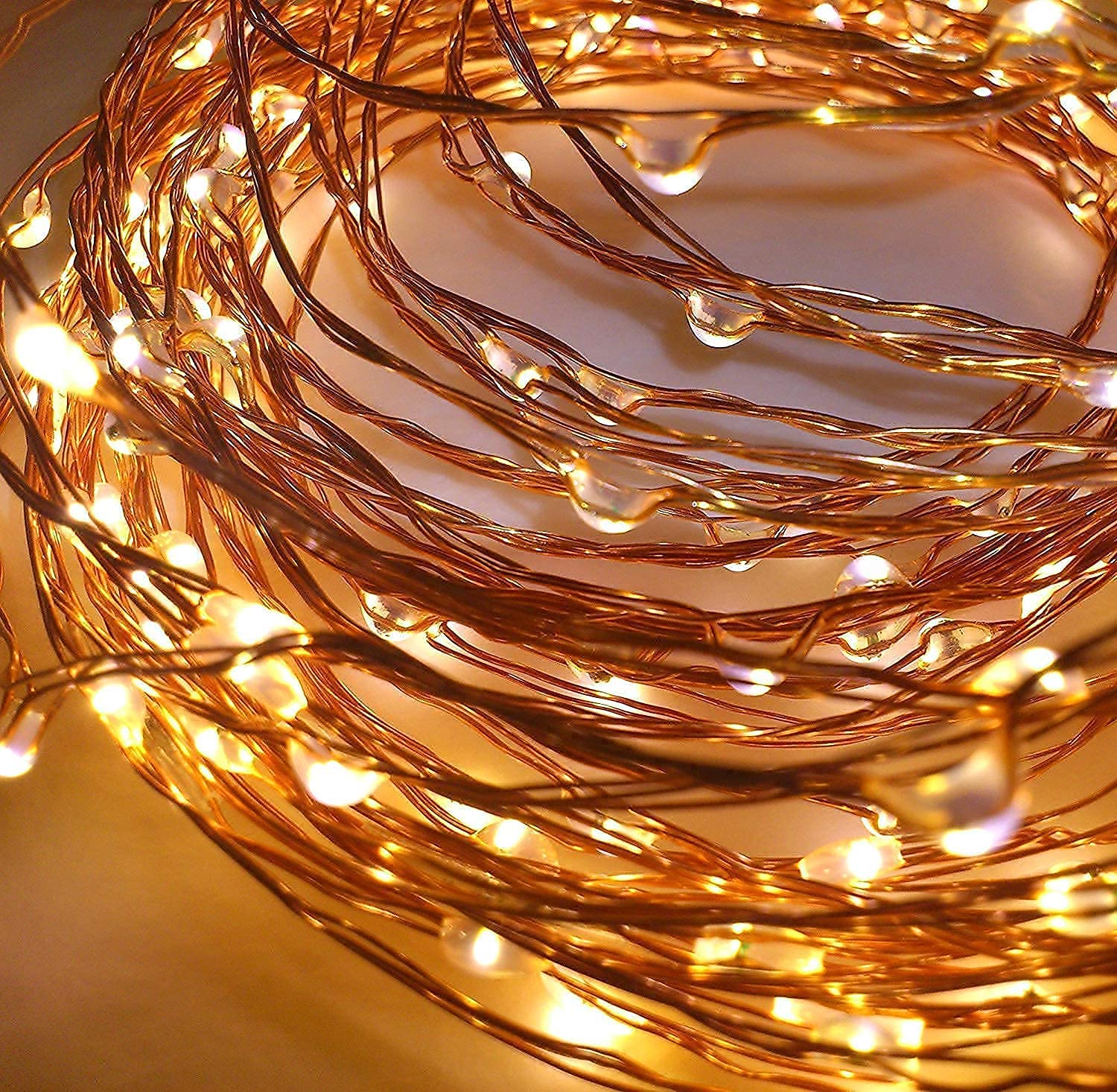 REFULGIX 10 Meter 100 LEDs Fairy String Lights USB Powered Copper Wire LED Fairy Light for Indoors & Outdoors, Diwali, Christmas